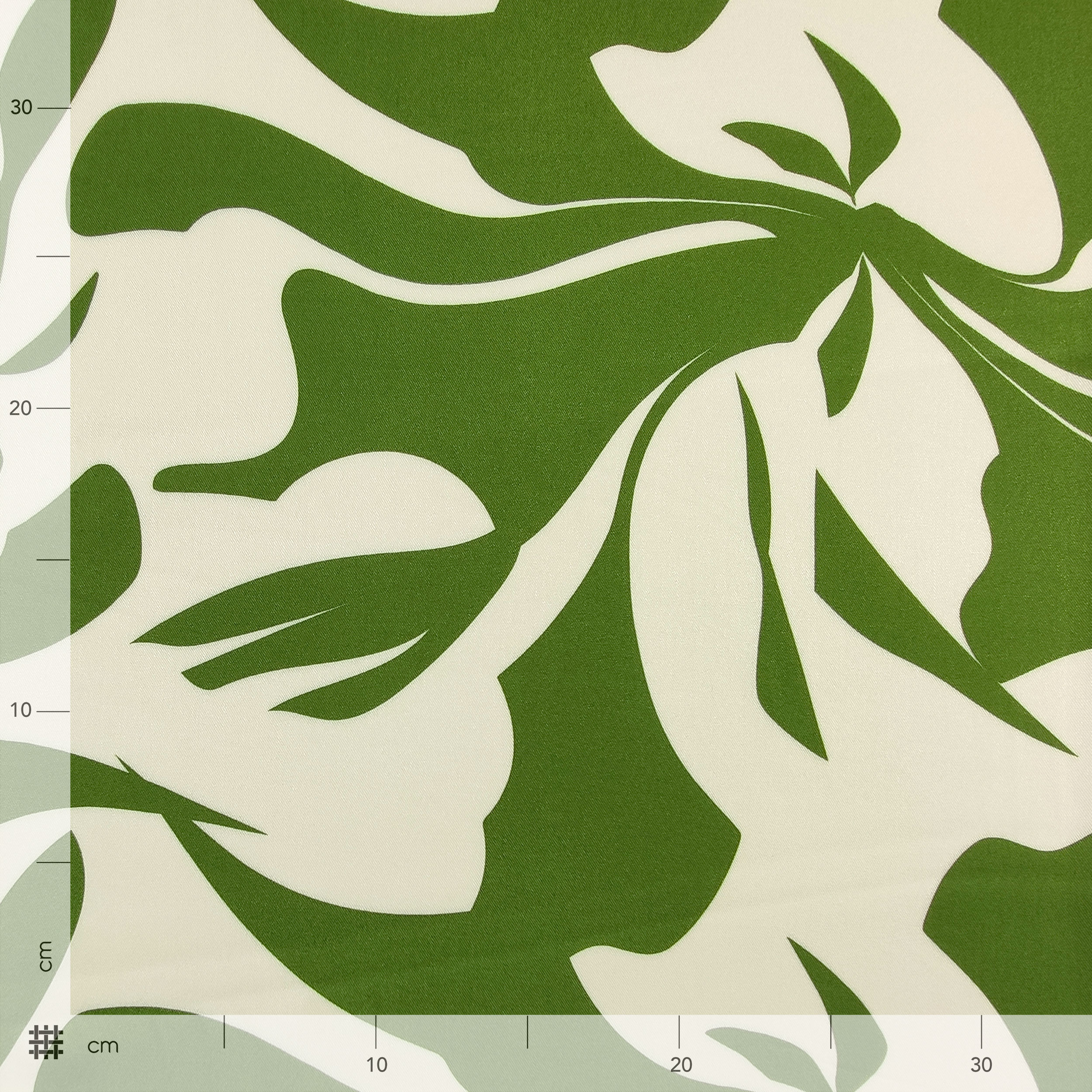 Viscose Abstract Fantasy Green Background