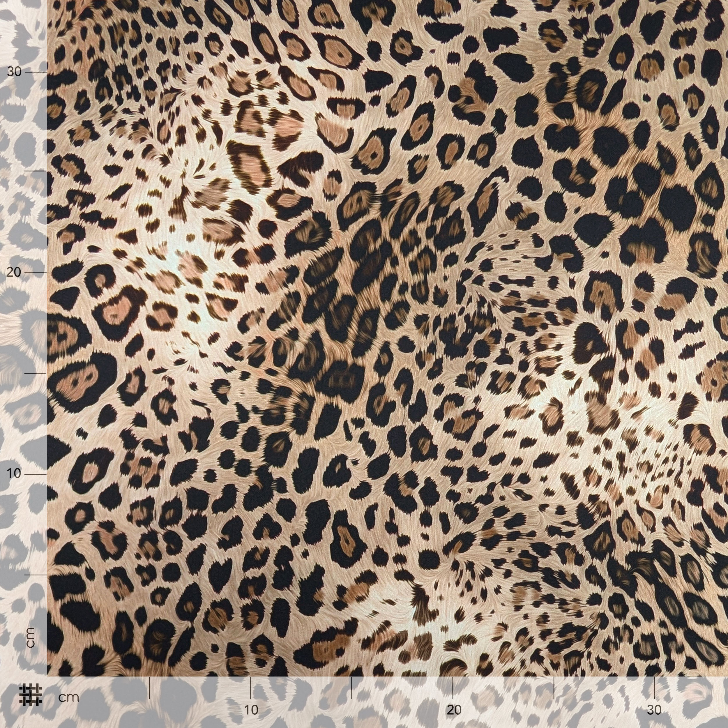 High Fashion Leopard Satin Image