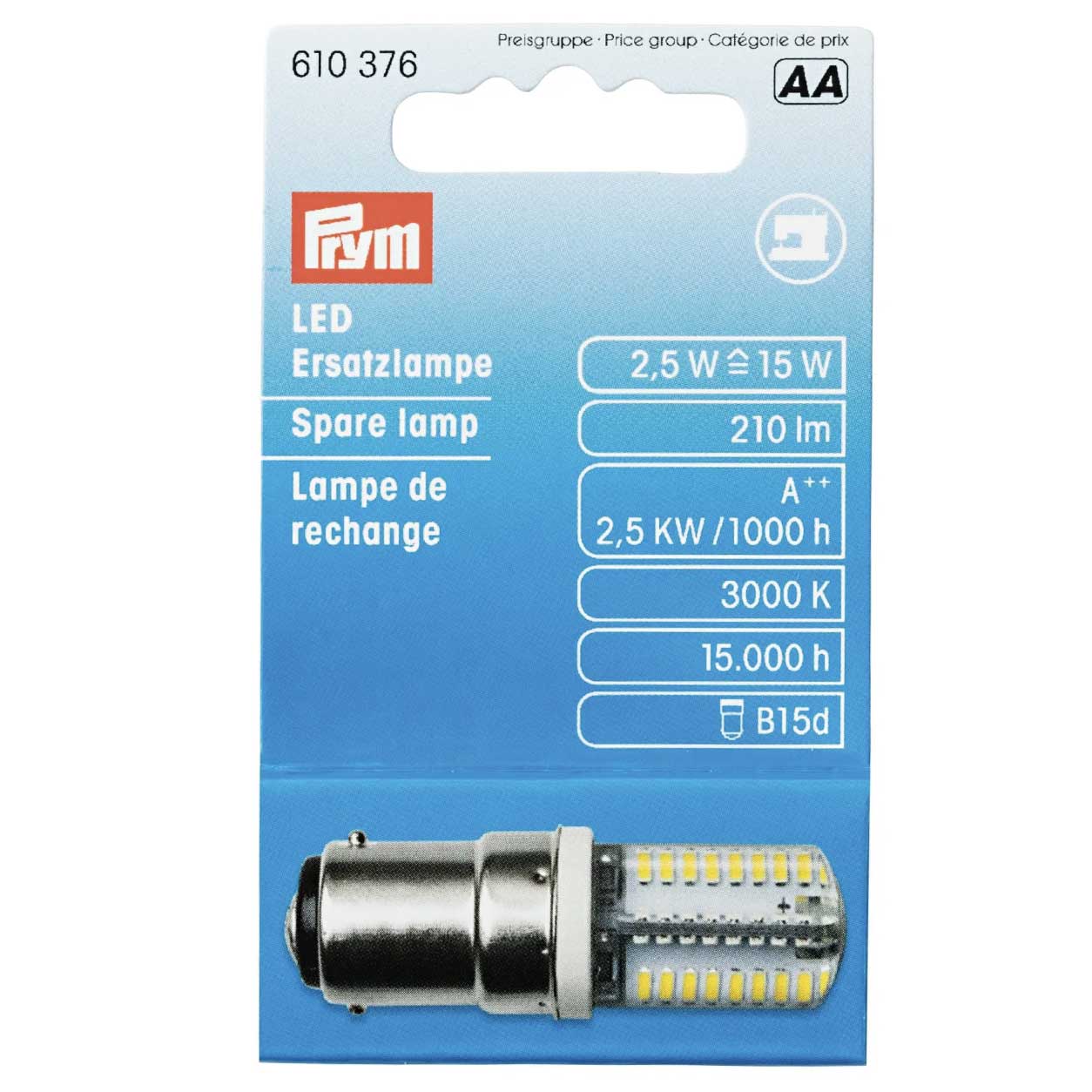 Prym Ersatz-LED-Lampe für Nähmaschine
