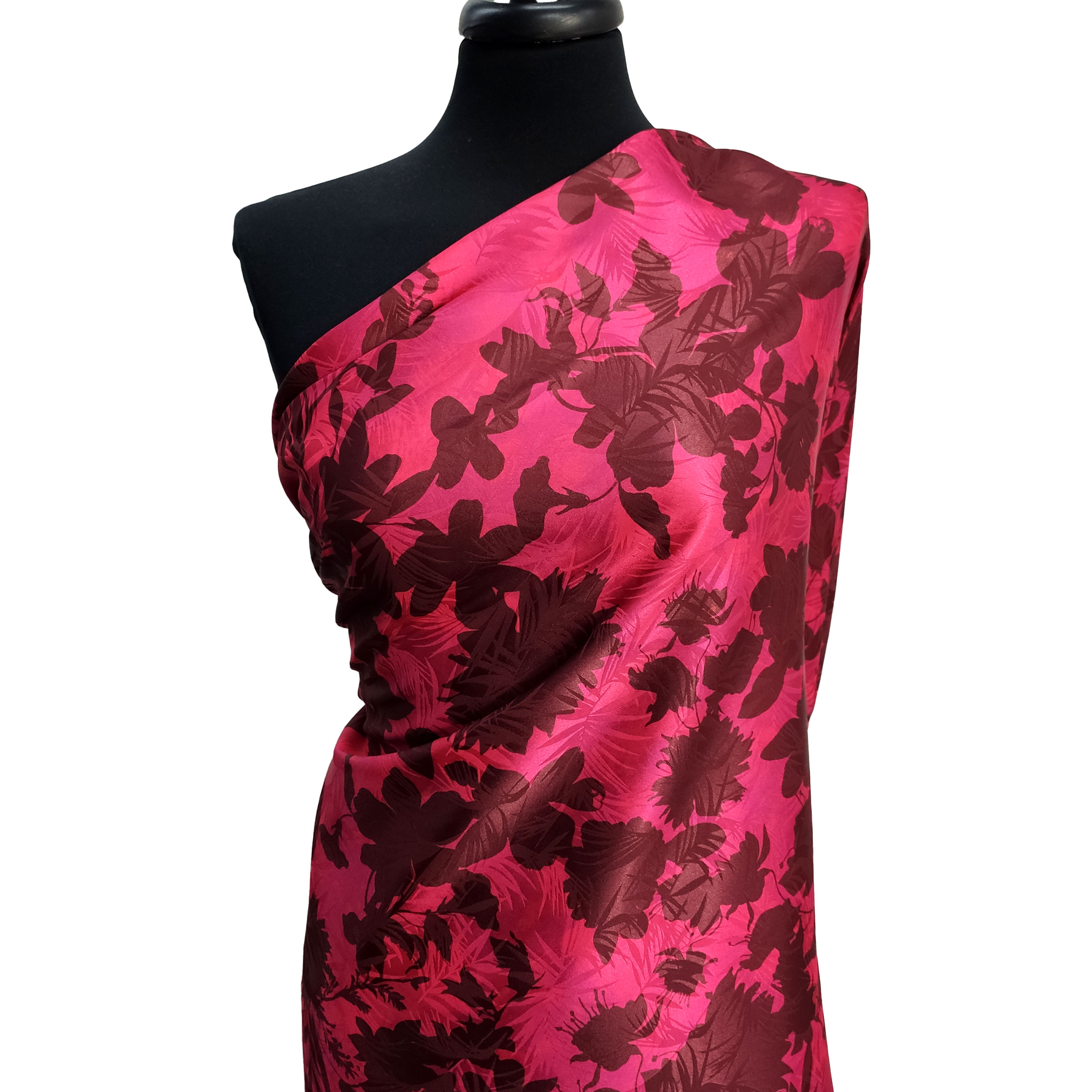 Jacquard Stretch Satin High Fashion