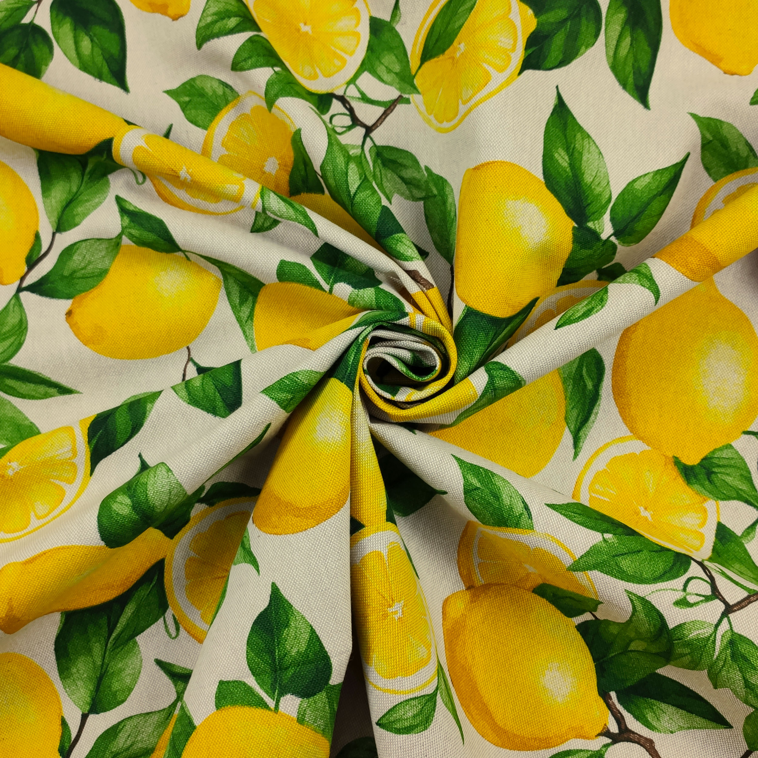 Panama Lemons Background Beige Image