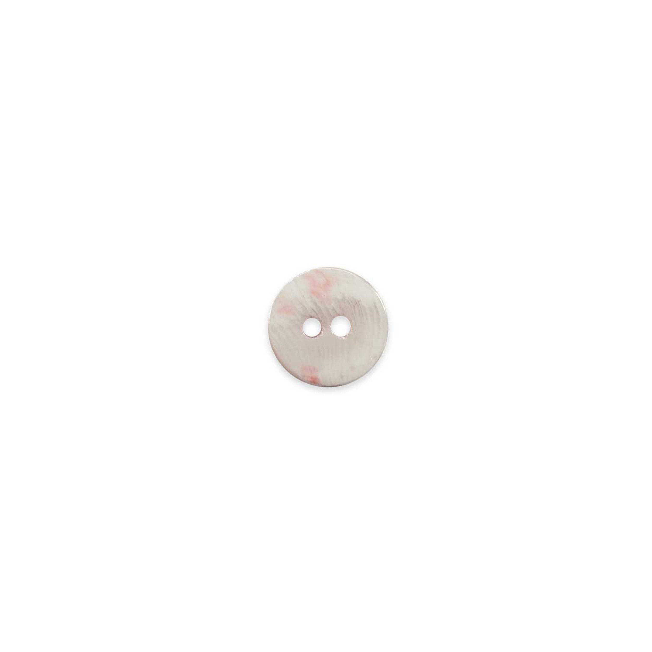 Mother-of-Pearl Button 2 Holes Light Pink Lin 16 Image