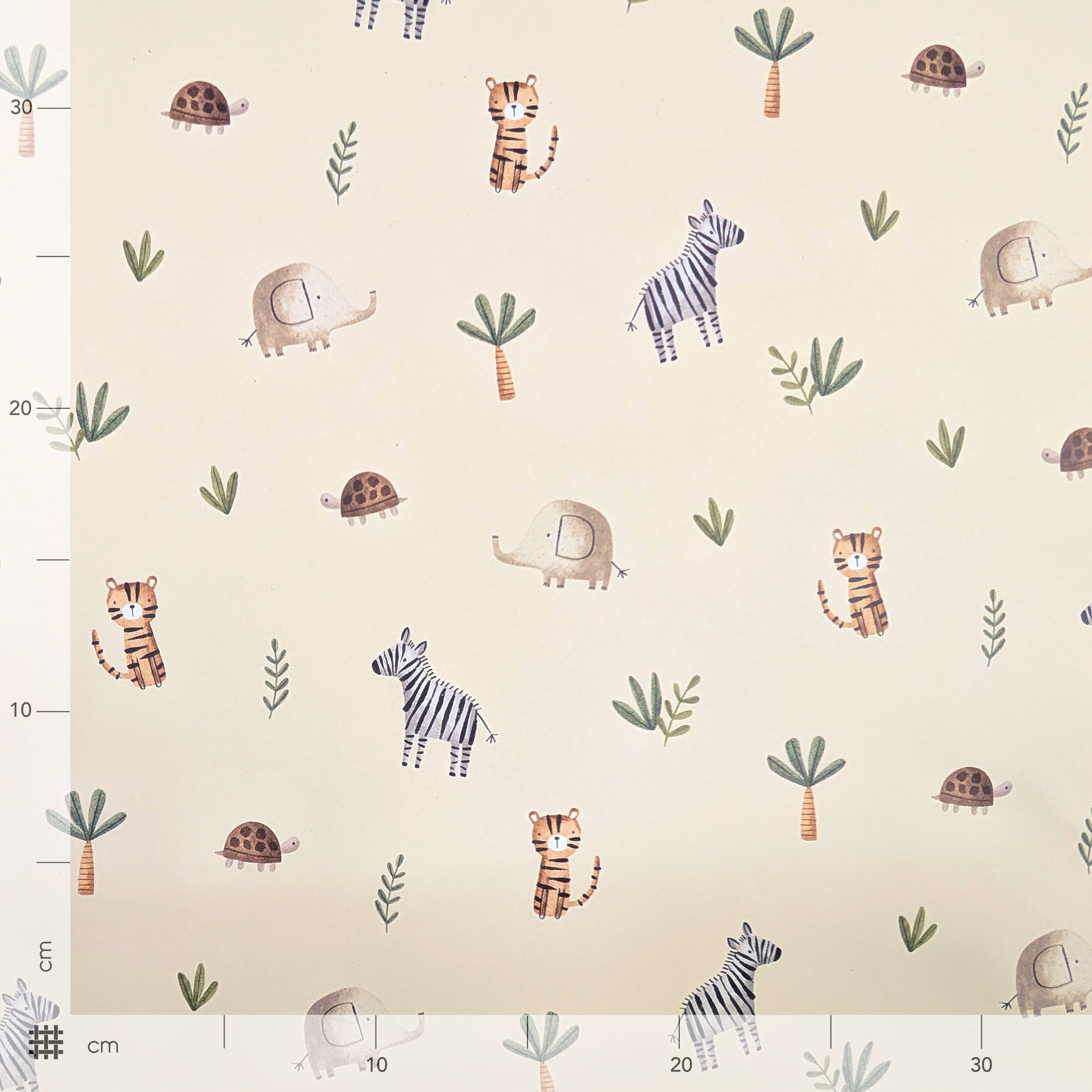 Mackintosh Elephants Tigers and Zebras Image