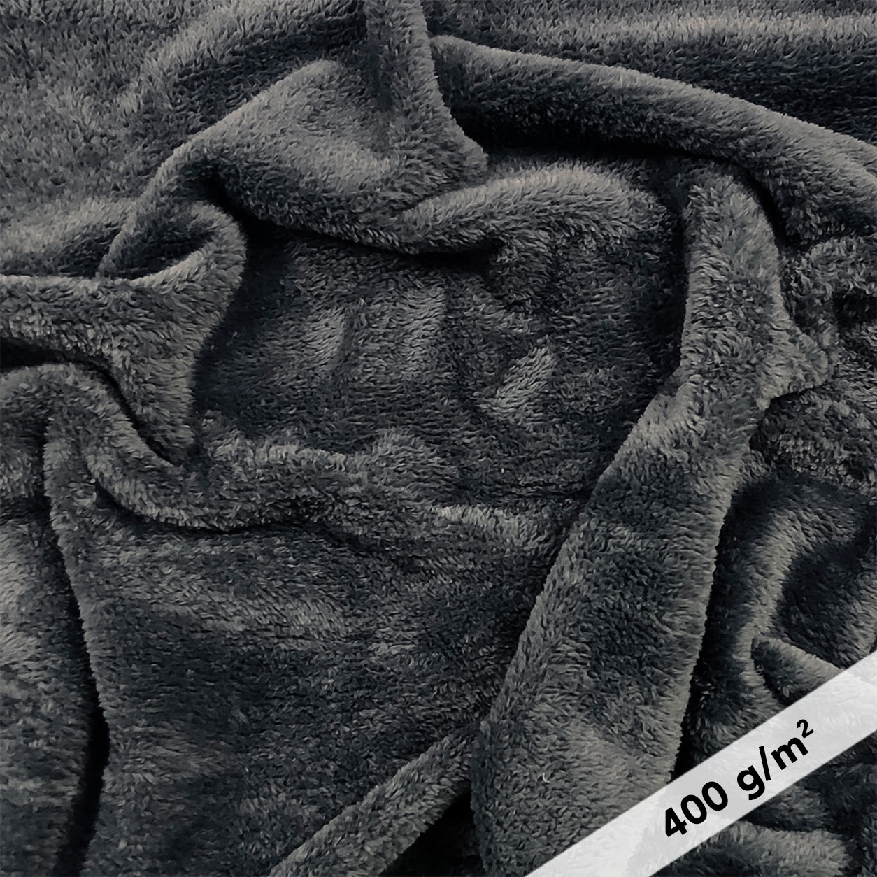 Fleece Double Coral Grey Image