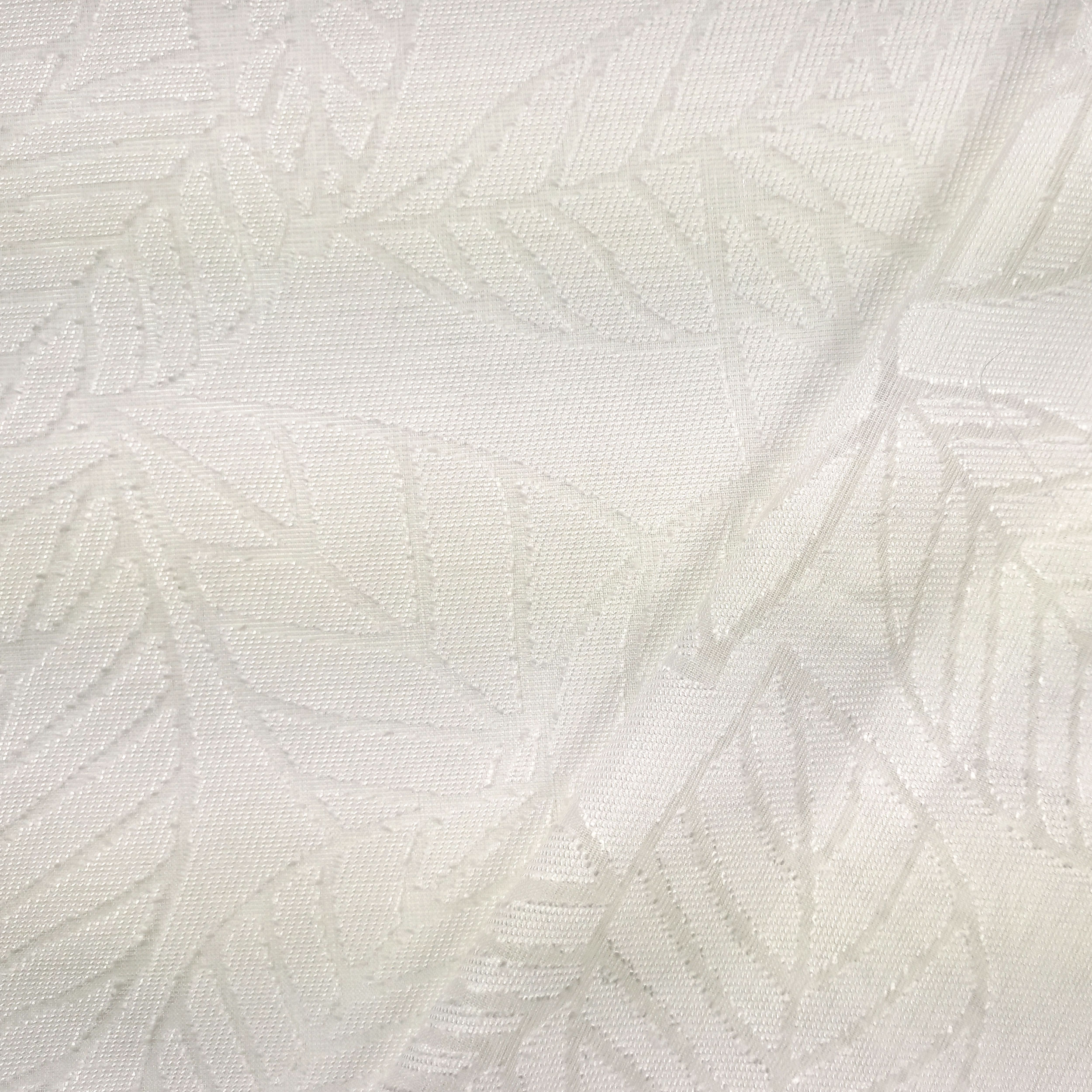 Vorhangstoff Leaves Devoré Natural