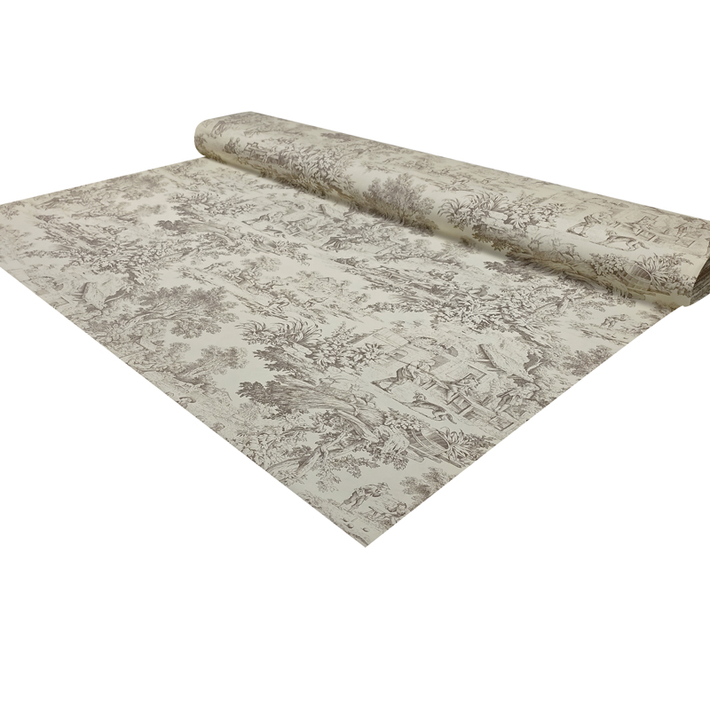 Tissu Panama French Countryside Marron Image