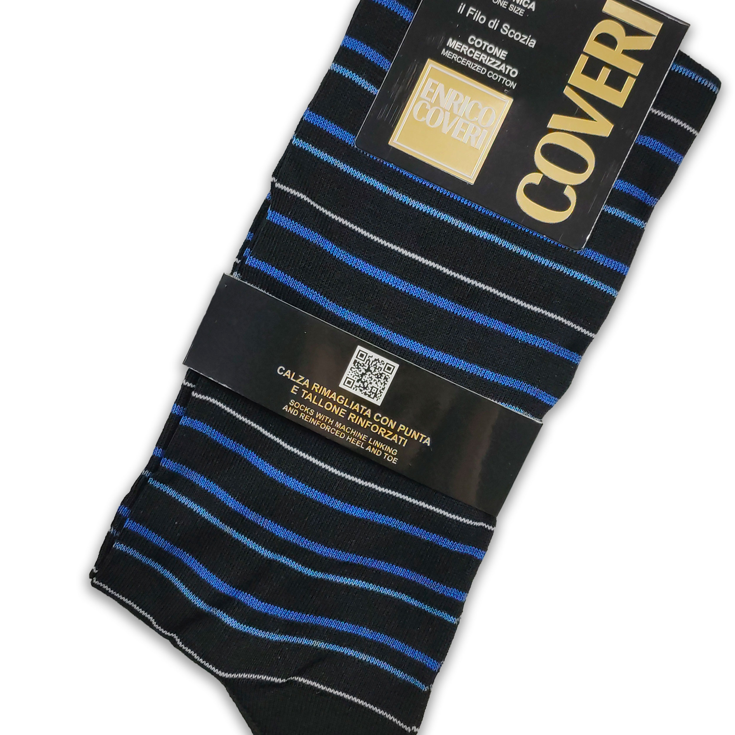 Men's Long Striped Socks Image