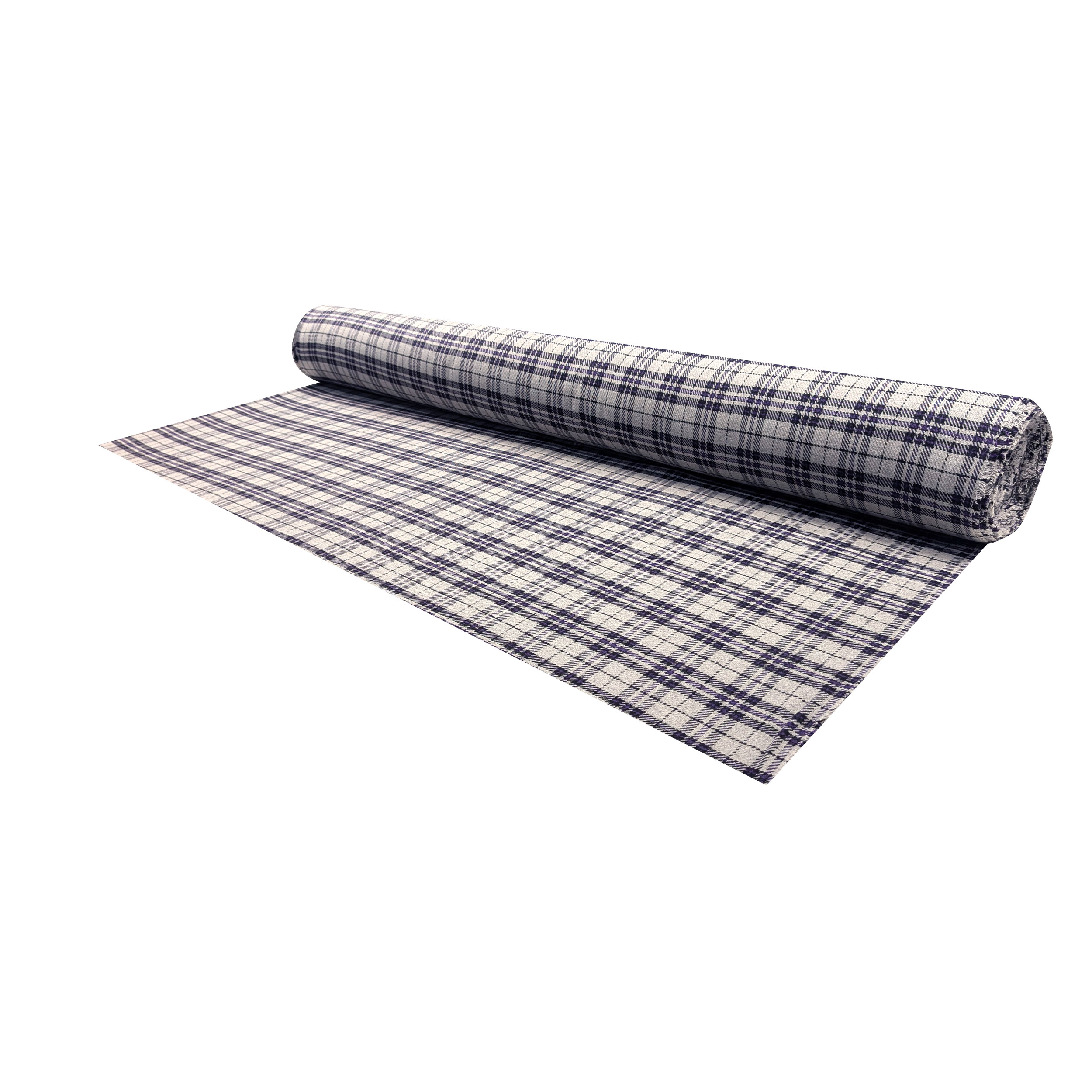 Purple Grey Tartan Image