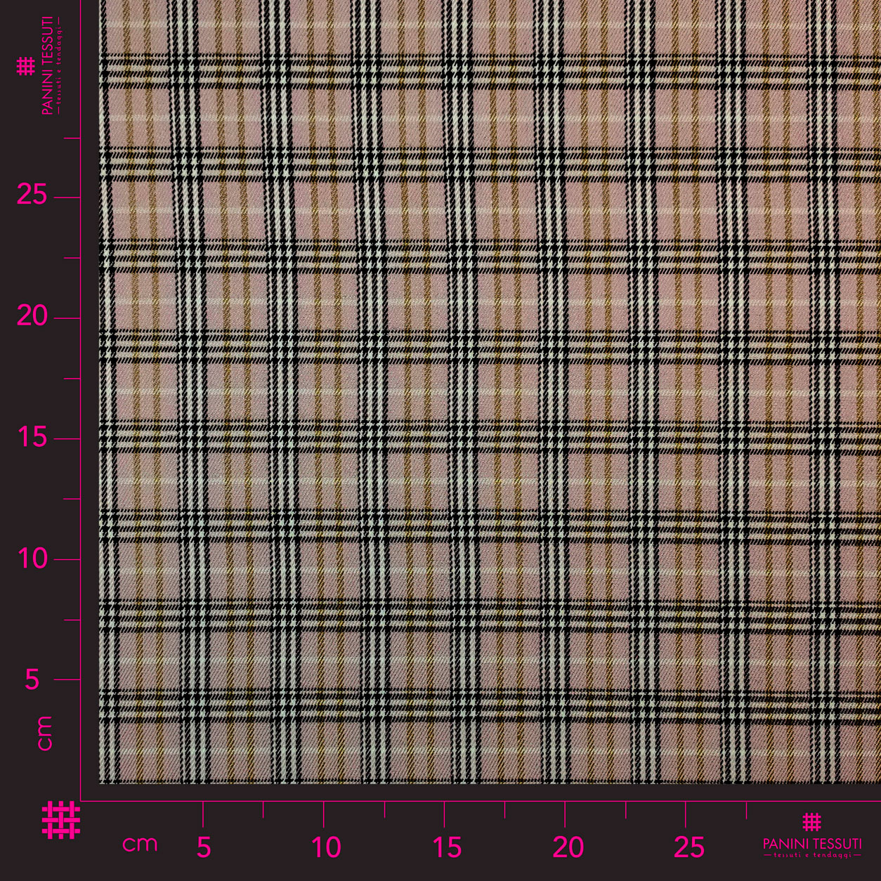 Beige Dressmaking Tartan  Image