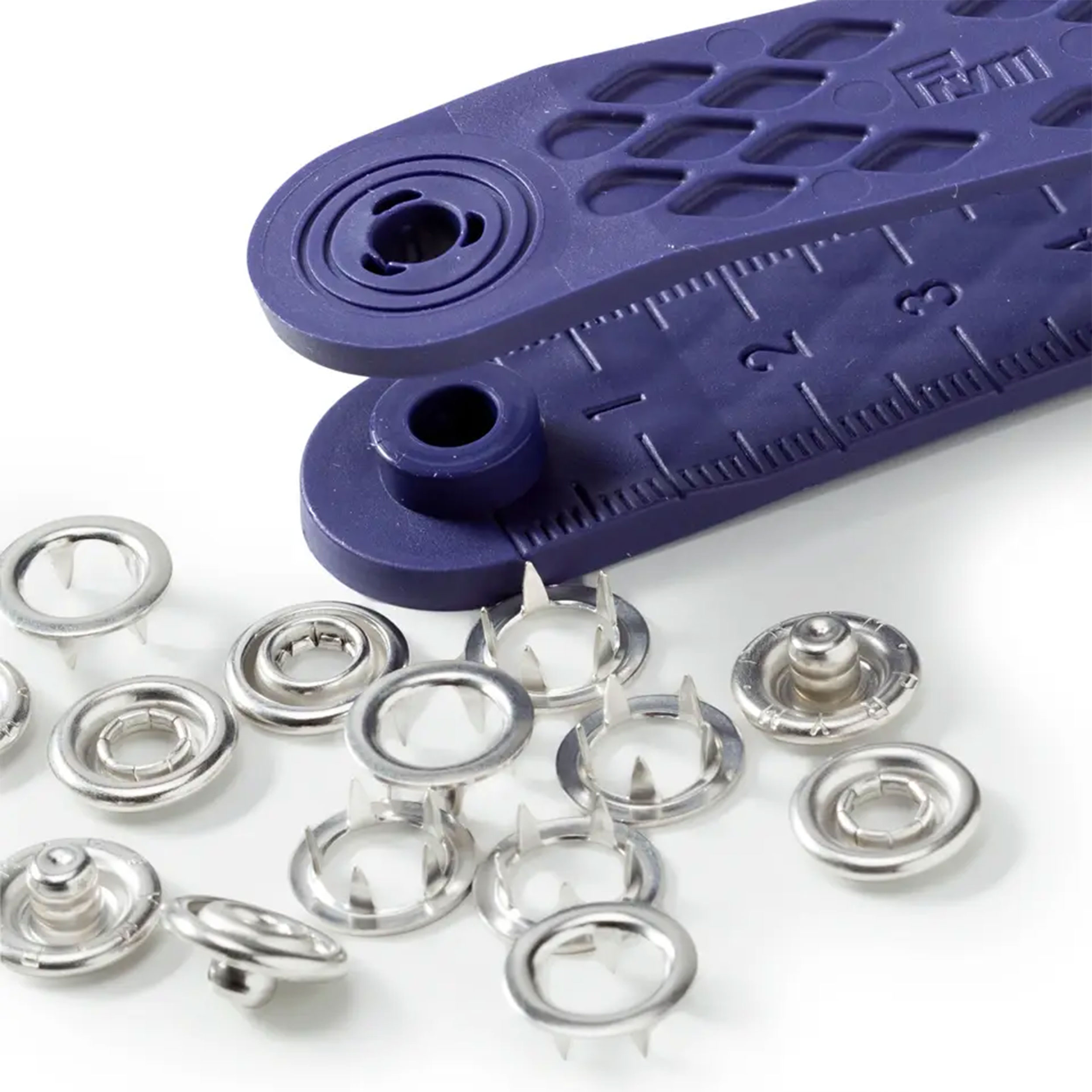 Prym boutons pression pour Jersey Argent 10 mm