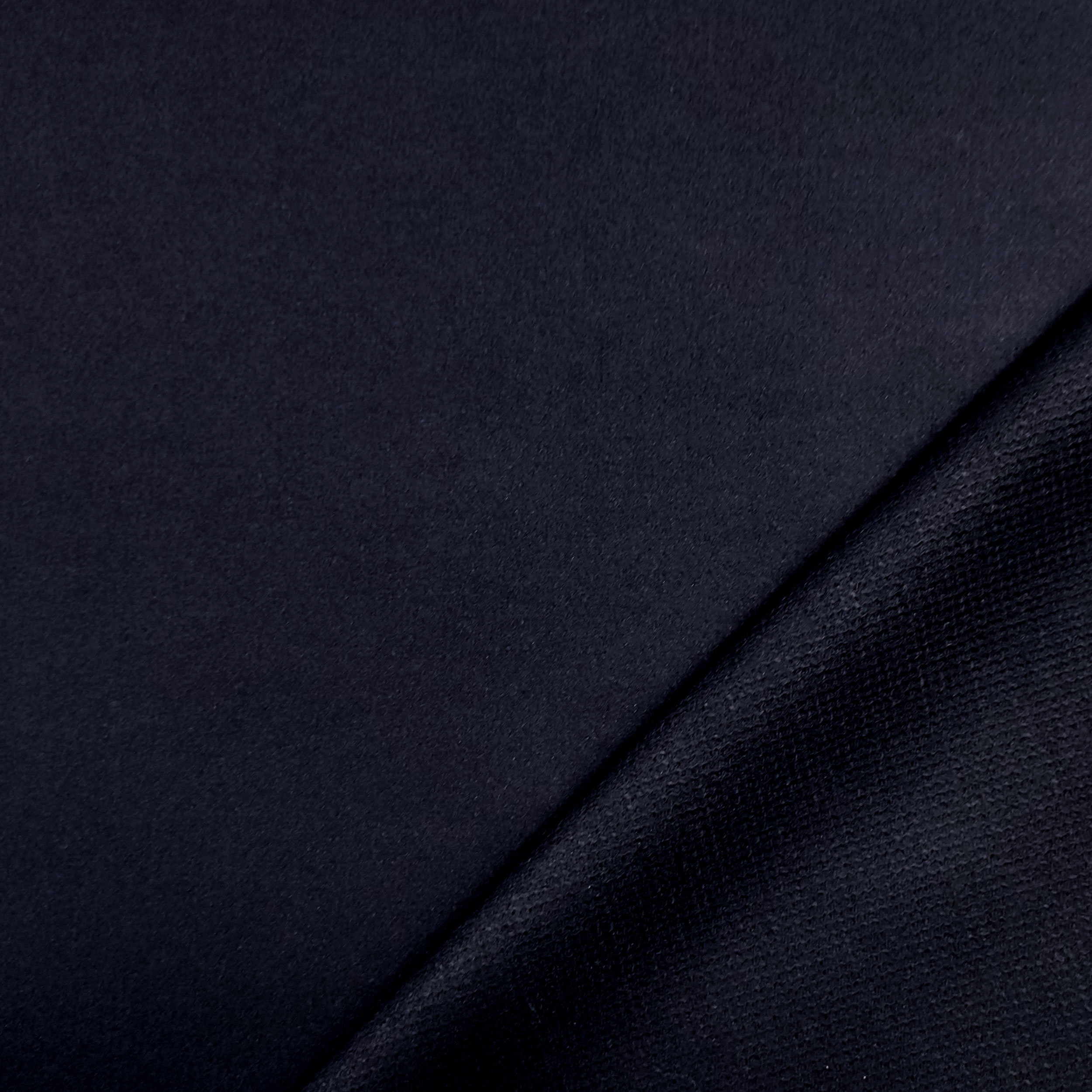 Manteau d'hiver en laine mélangée bleu foncé