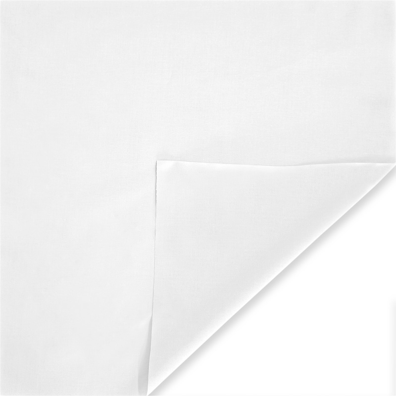 Tissu découpé 100% coton pour motifs blanc 150x150 cm Image