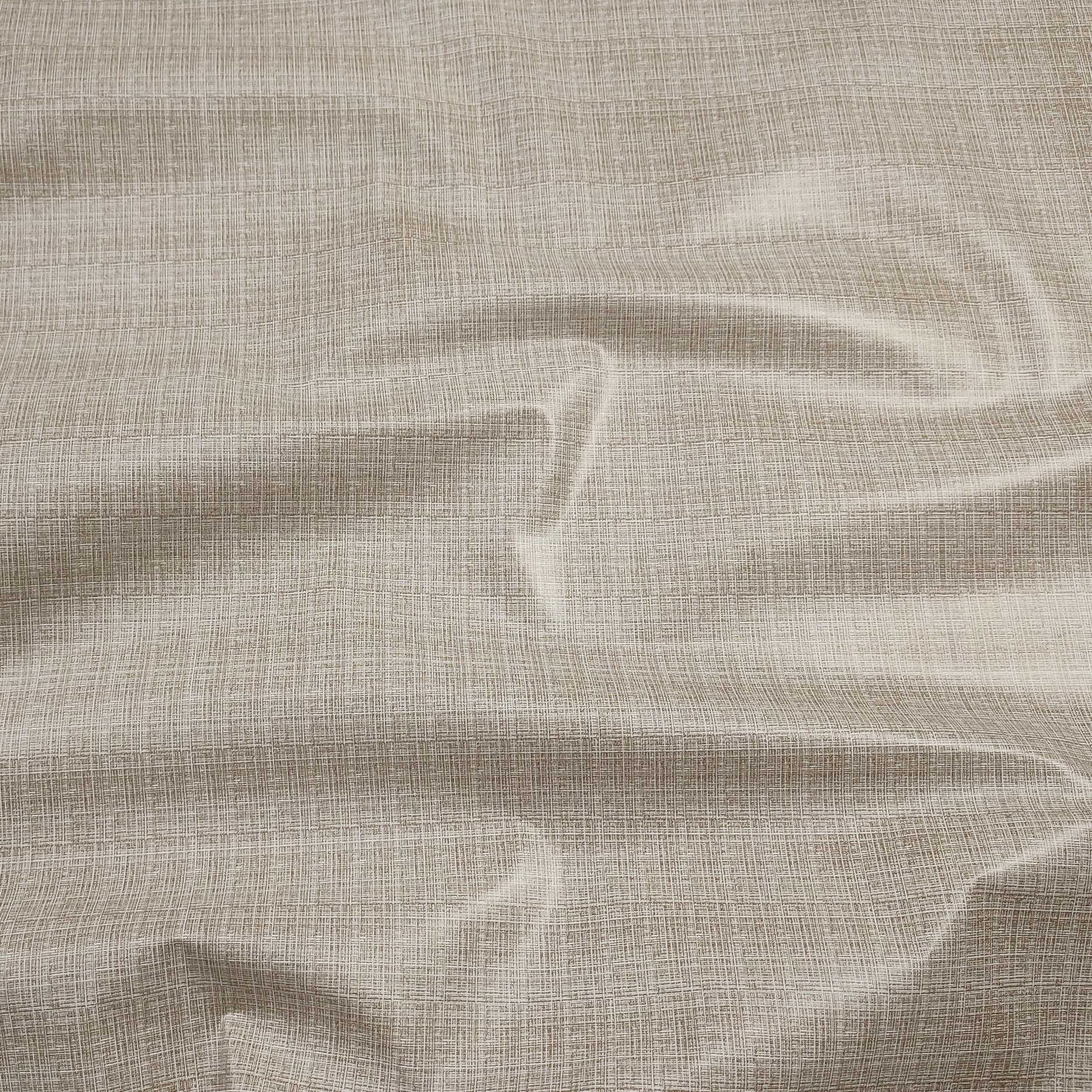 Tortora Melange Plasticised Tablecloth Fabric
