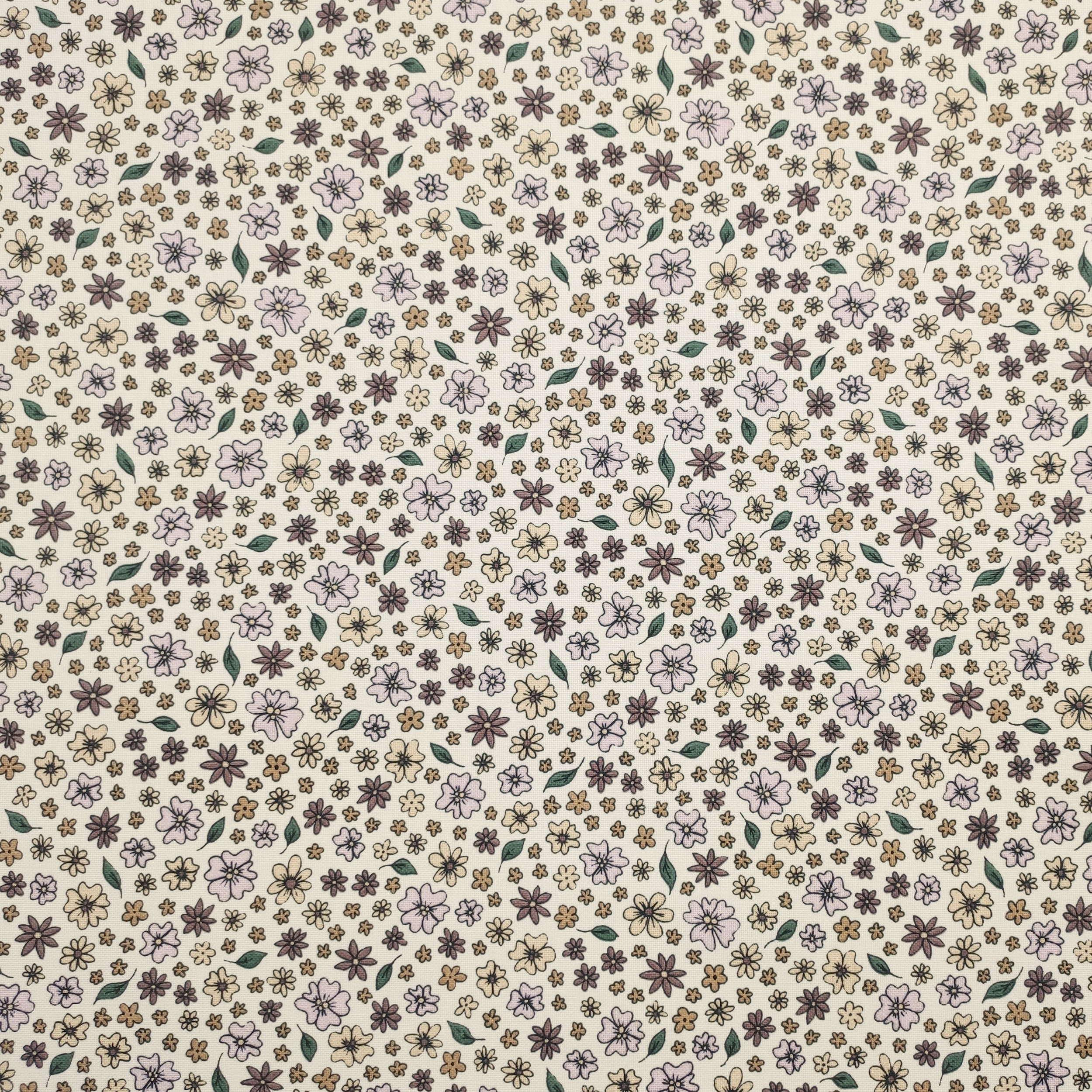 Ausschneiden Panama Stoff Blume Hintergrund Creme 50x140 cm