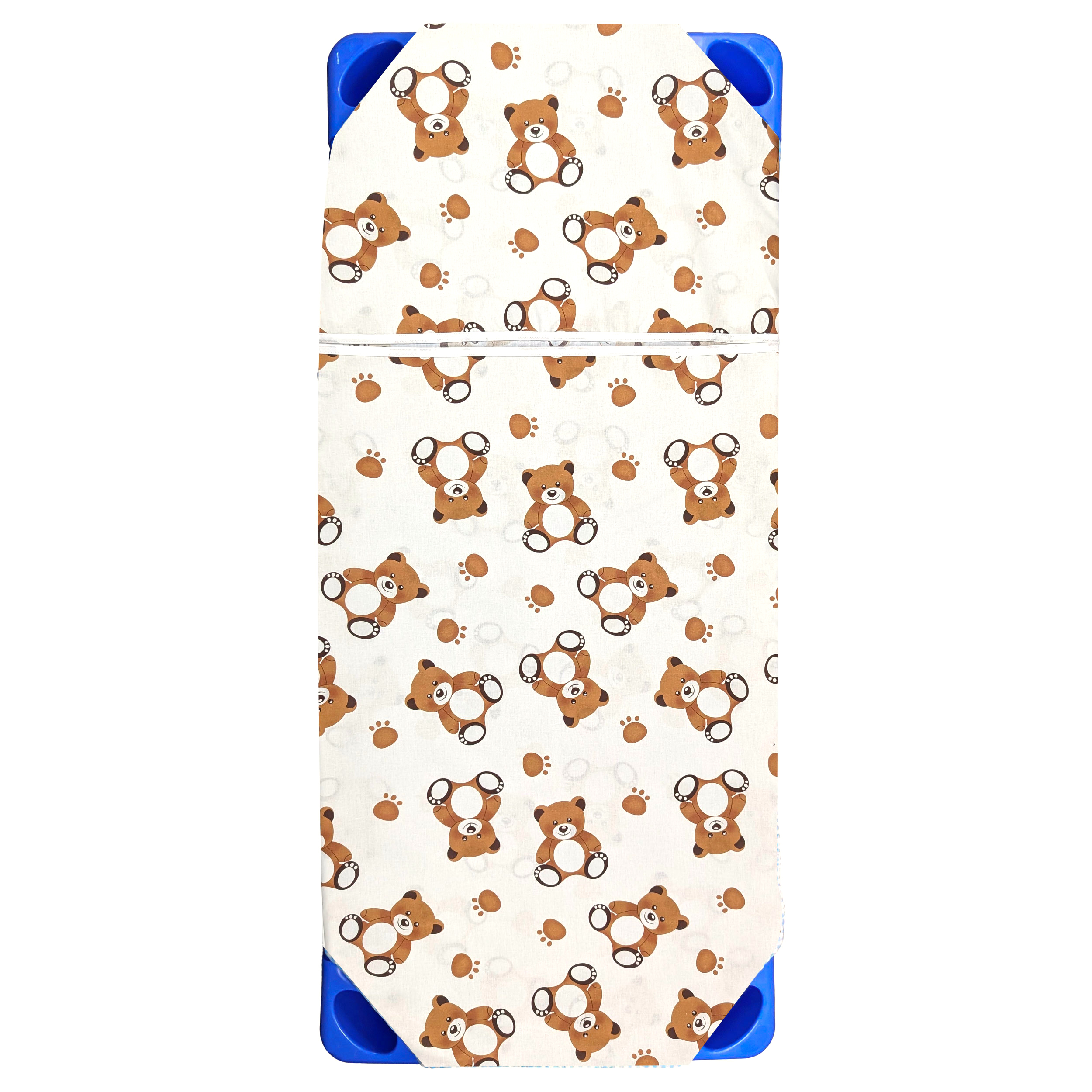 Contoured Summer Sleeping Bag for Orsetti Camp Beds – White Background Image