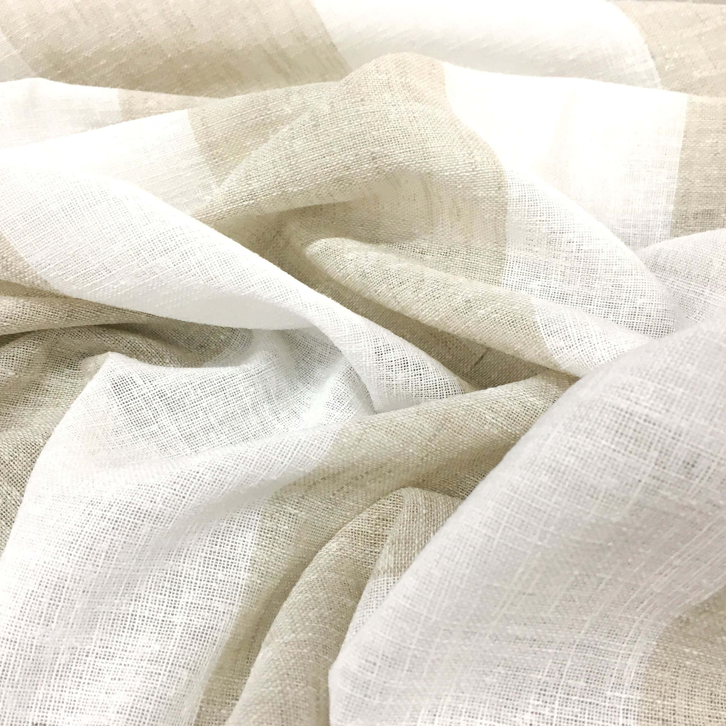Curtain remnant Vertical stripes Rope 150x320 cm Image