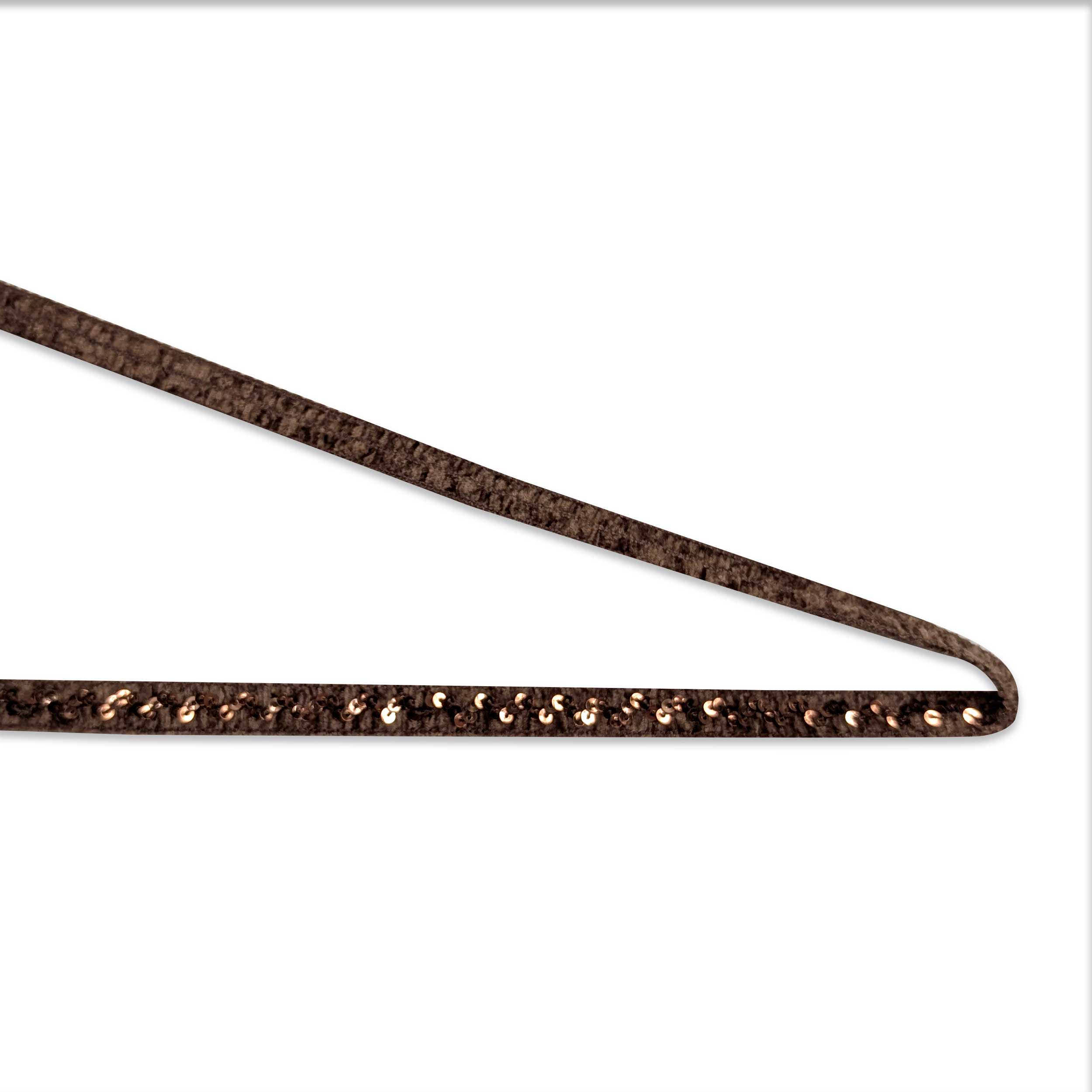 Brown Trimmings with Sequins Image