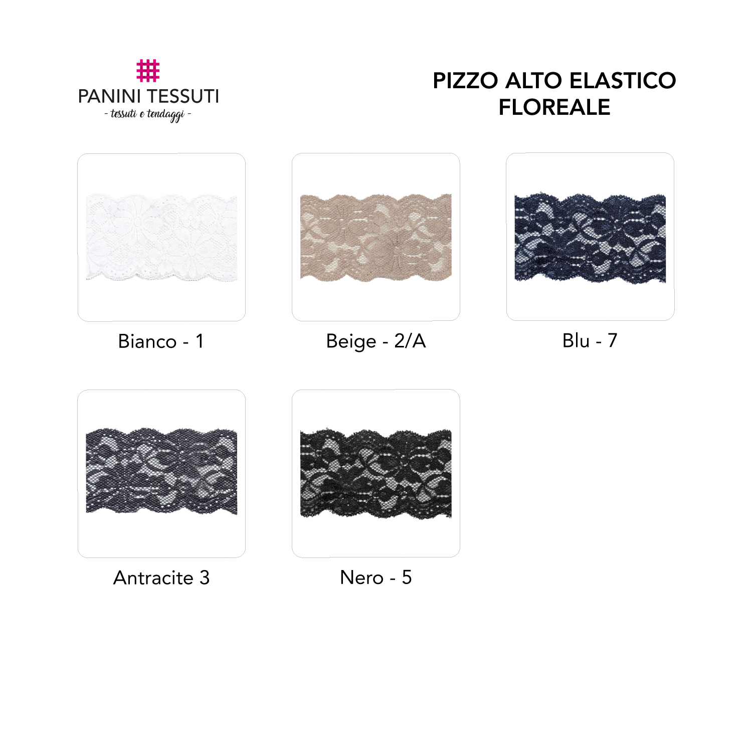 High Elastic Floral Lace Image