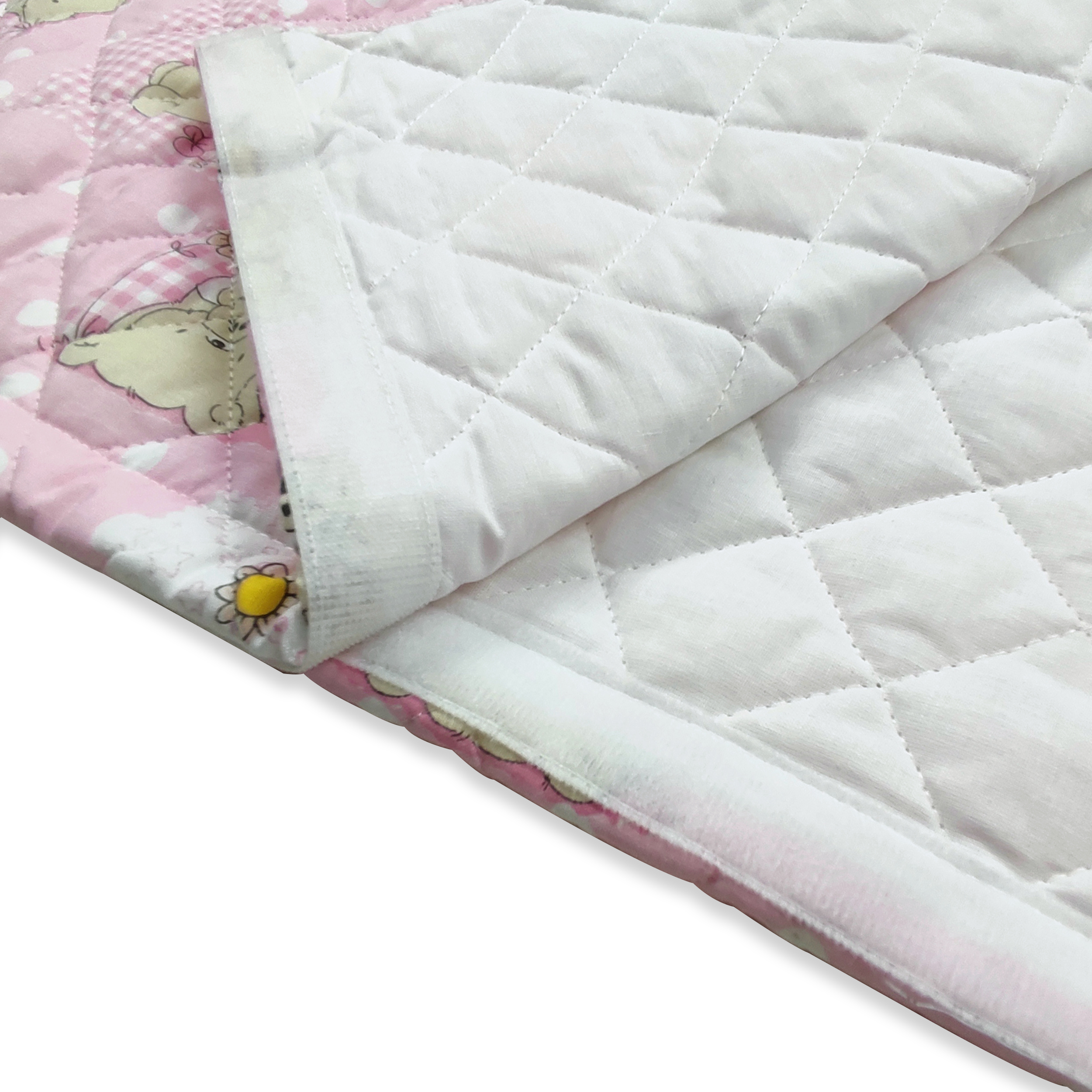 Sac de couchage oursons et abeilles roses