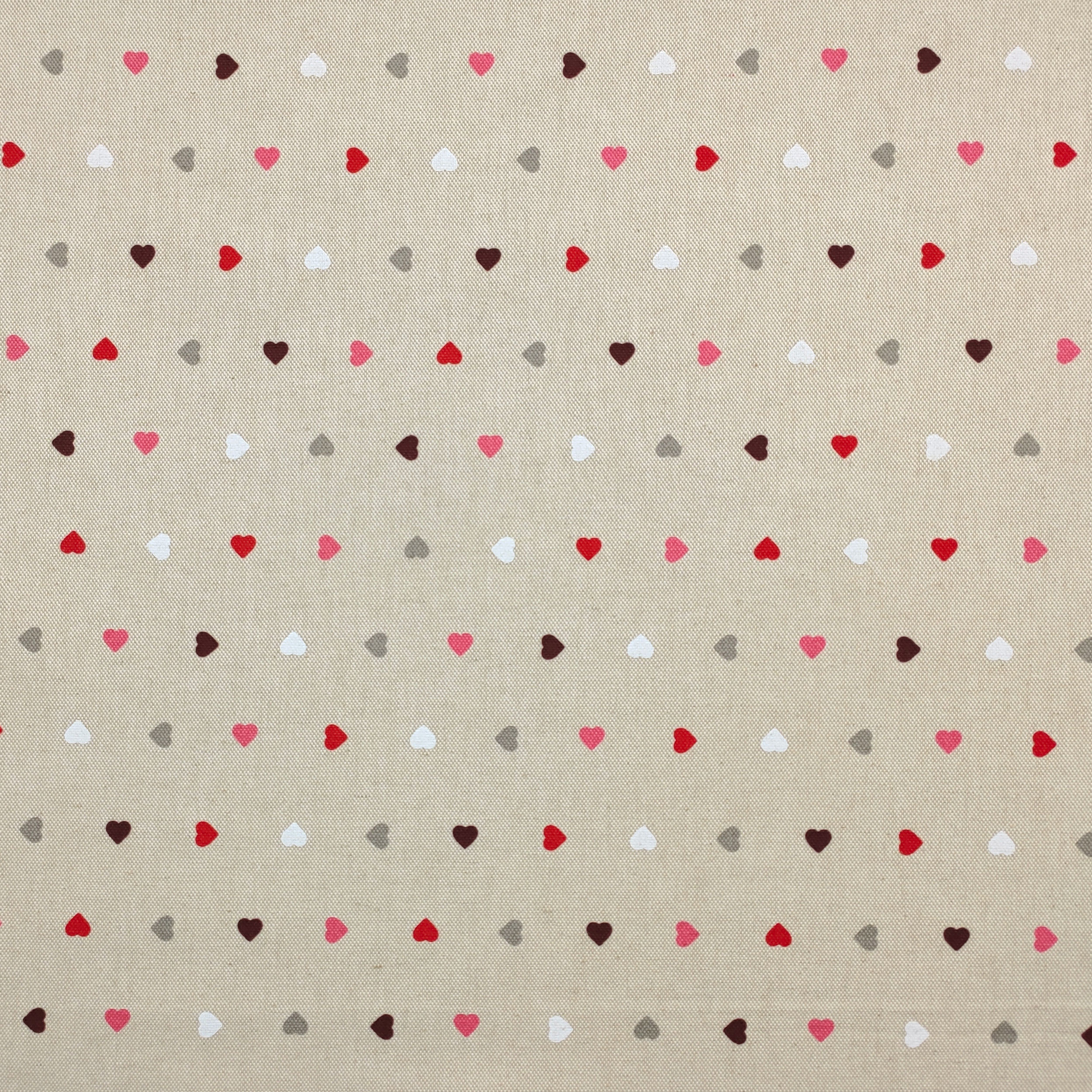 Panama Cuoricini Red and Pink Tones