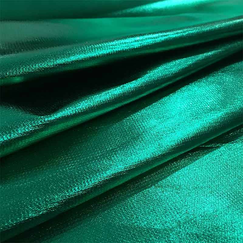 Tissu laminé spécial en vert Image