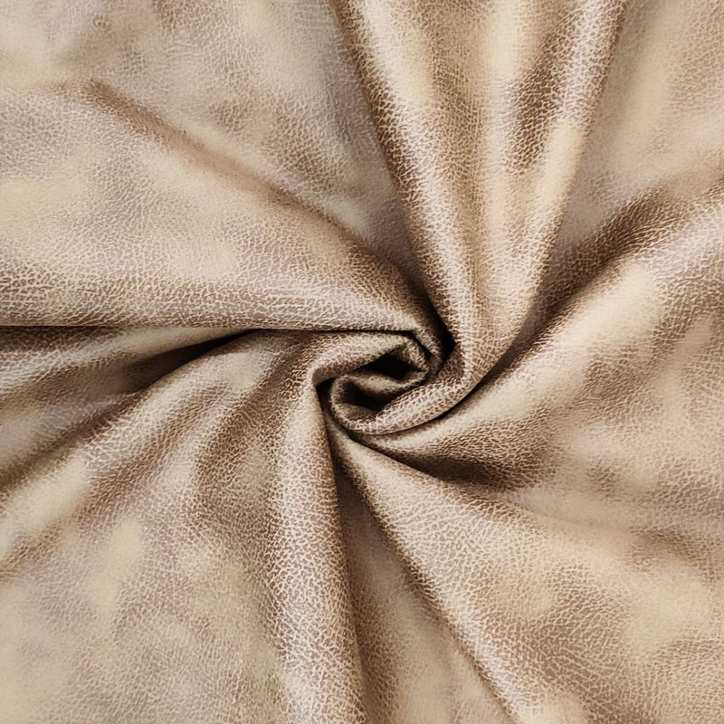 Montone Effetto Invecchiato Double Pelliccia Beige