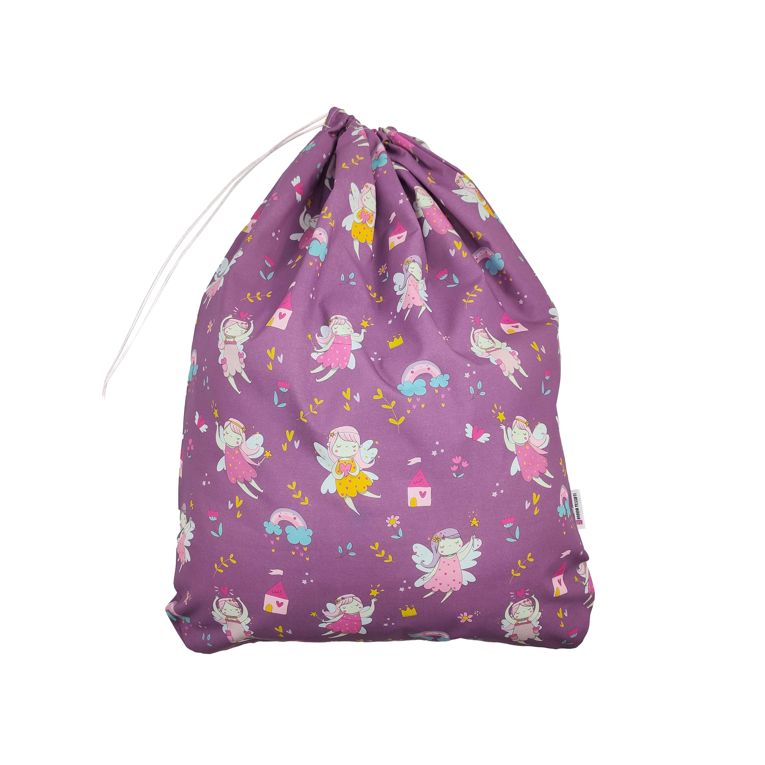 Sac à langer Fairy Fond lilas - Panini Fabrics