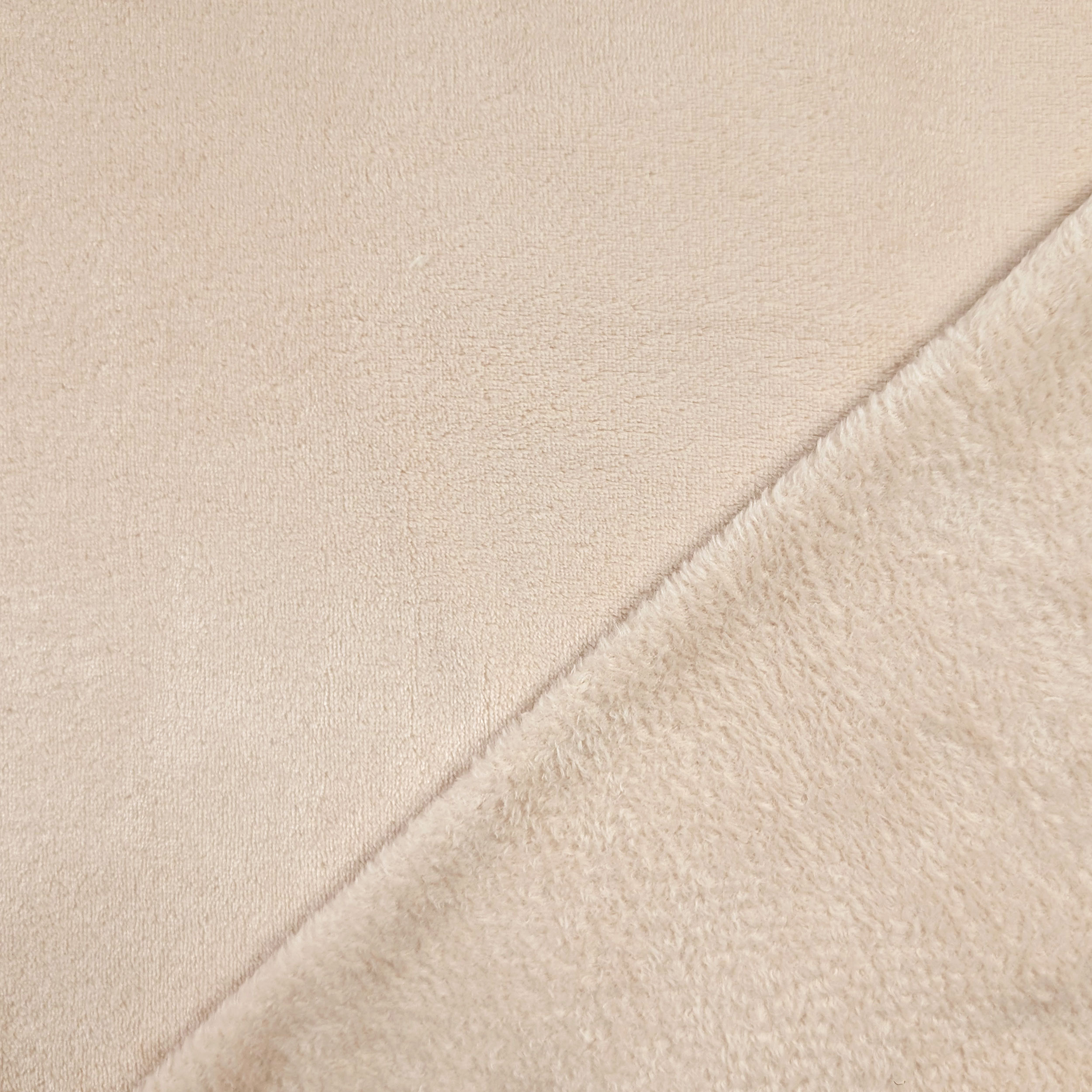Plain Plush Fleece Fabric Image