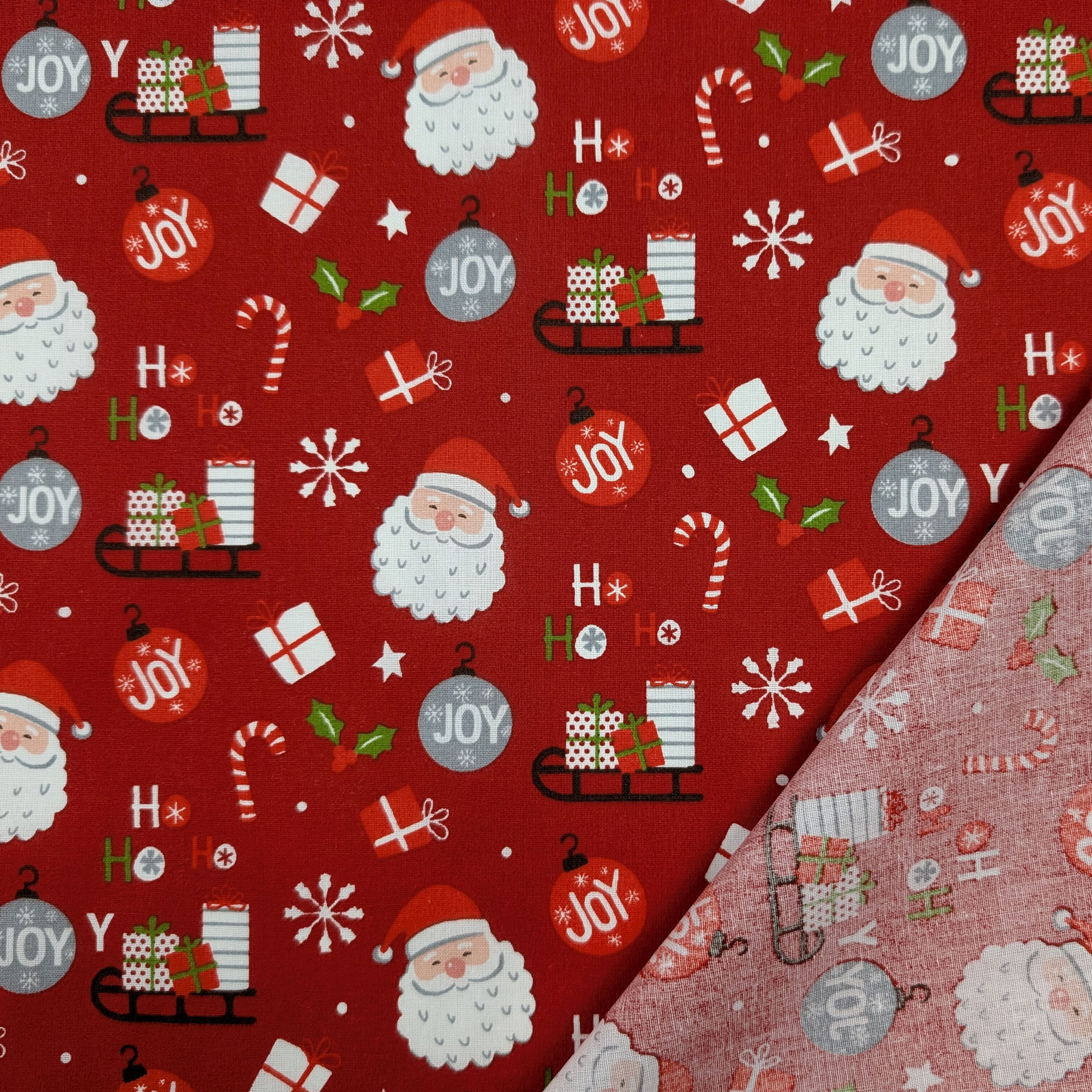 Christmas Cotton Father Christmas and Gift Packages Image
