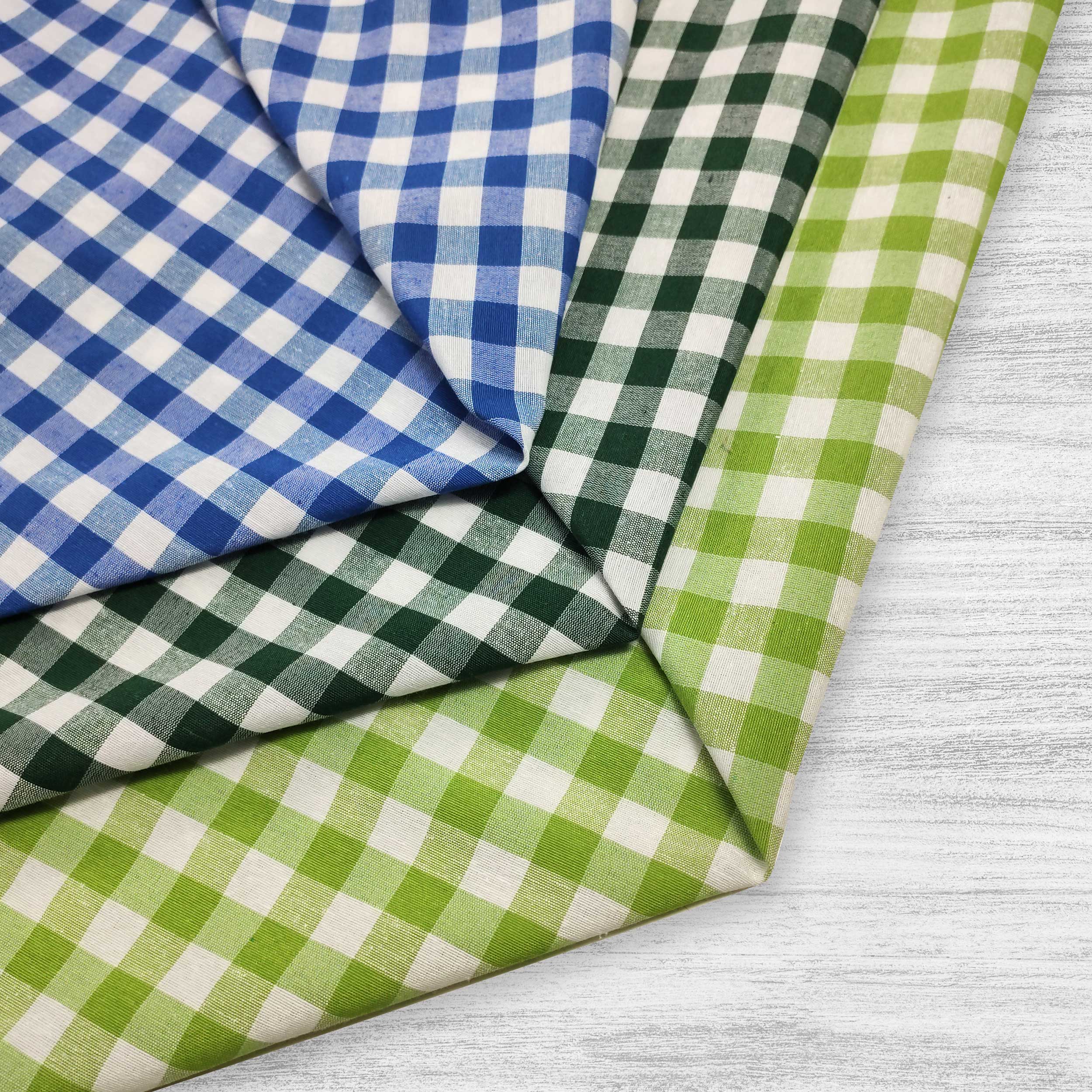 Yarn Dyed Fabric for Check Pattern Tablecloth Image
