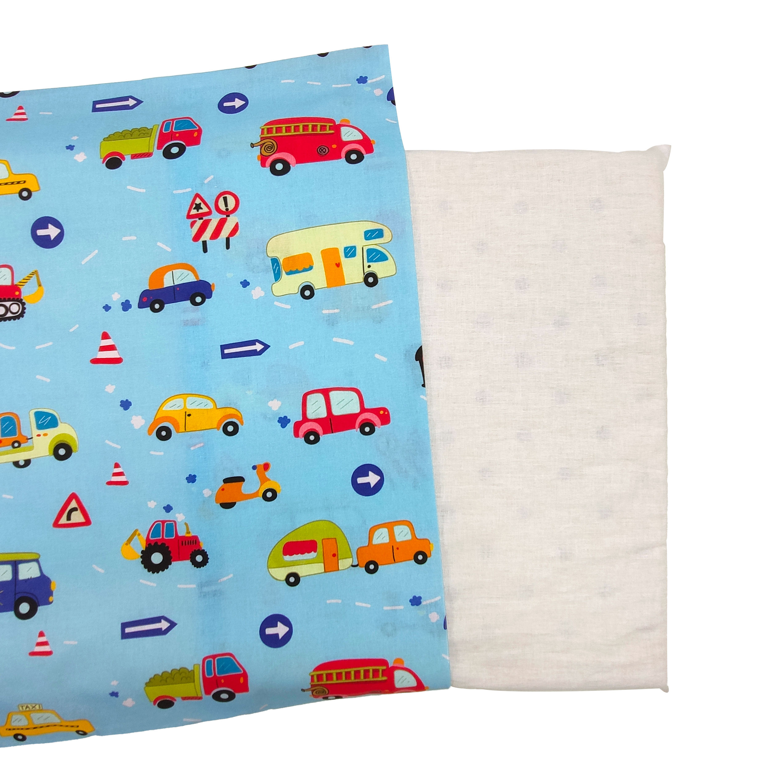 Taie d'oreiller Cars Fond bleu clair