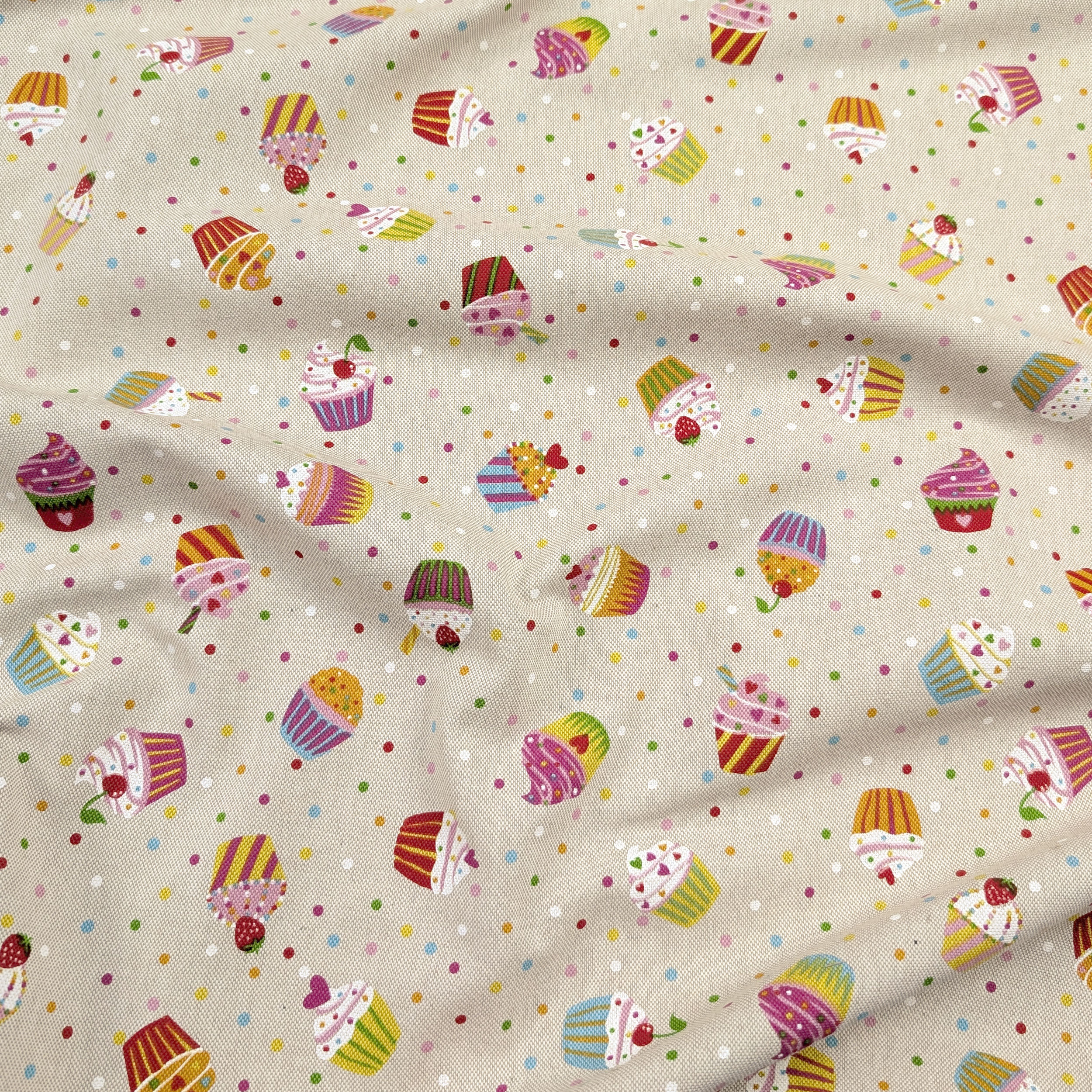 Panama Cupcakes fabric Image