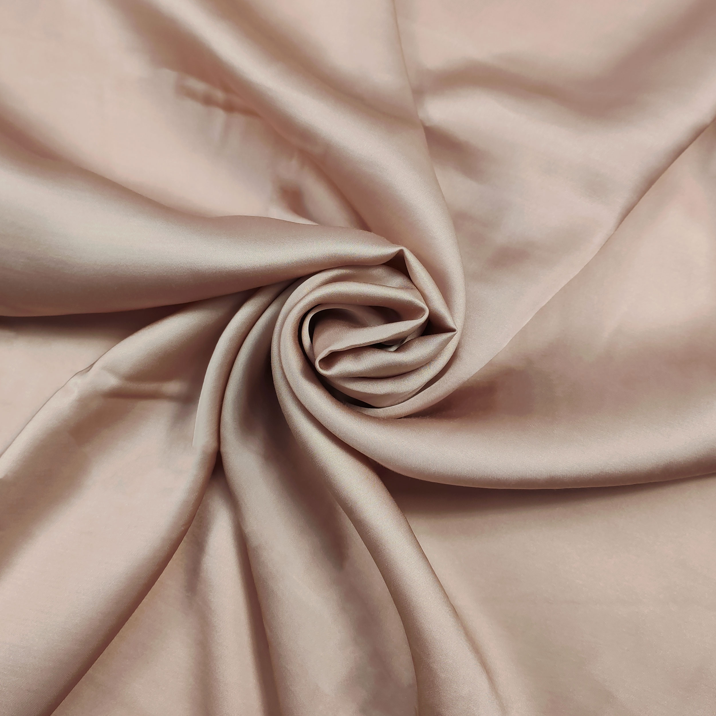Satin Natural Viscose Solid Colour Image