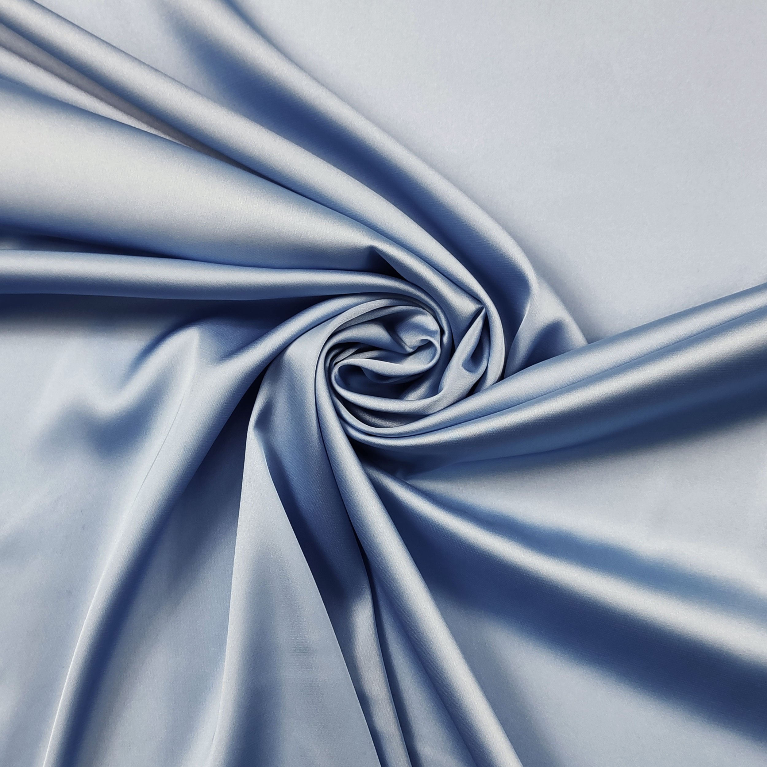 Silky Sateen Stretch Fabric Image