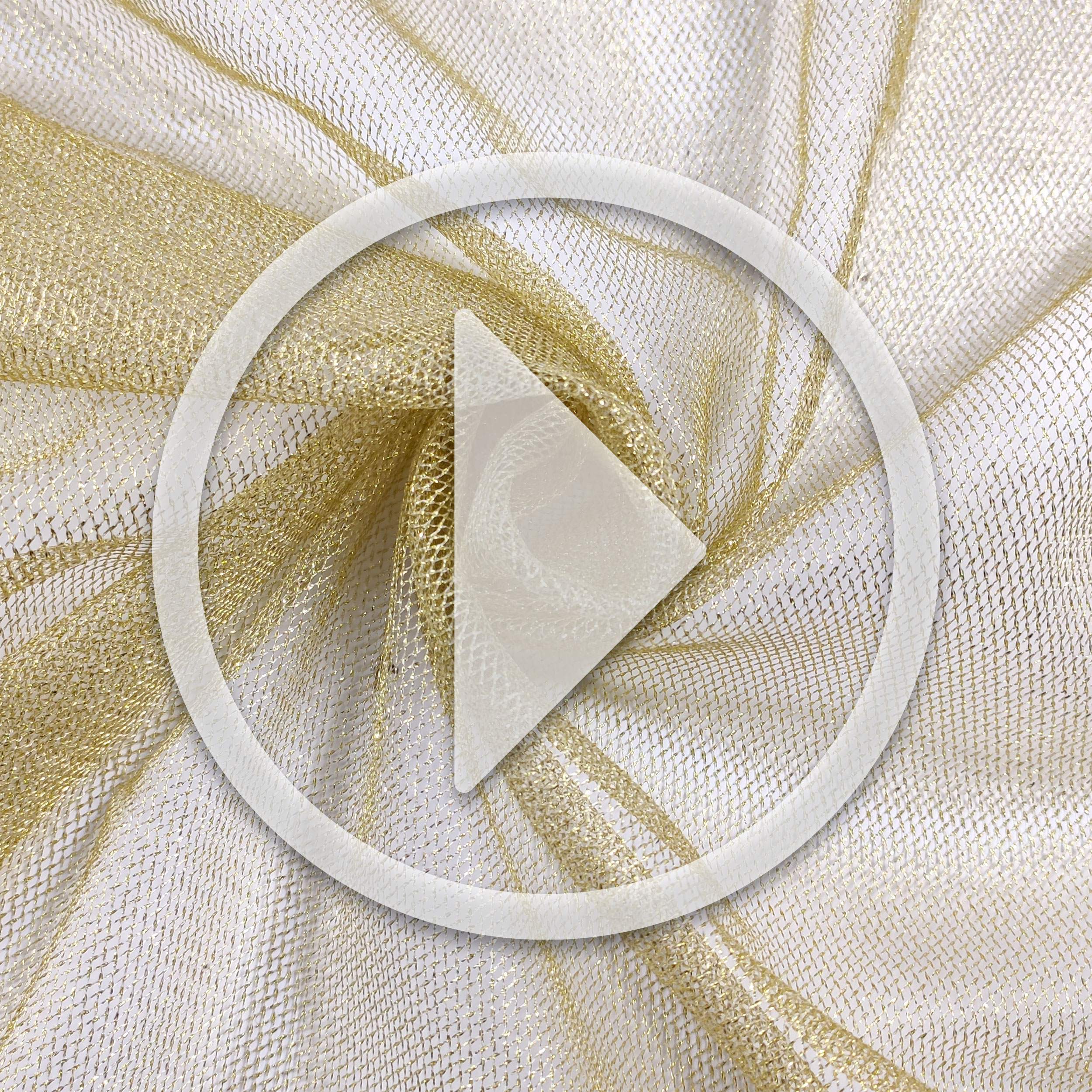 Micro Tulle Lamé Or Image