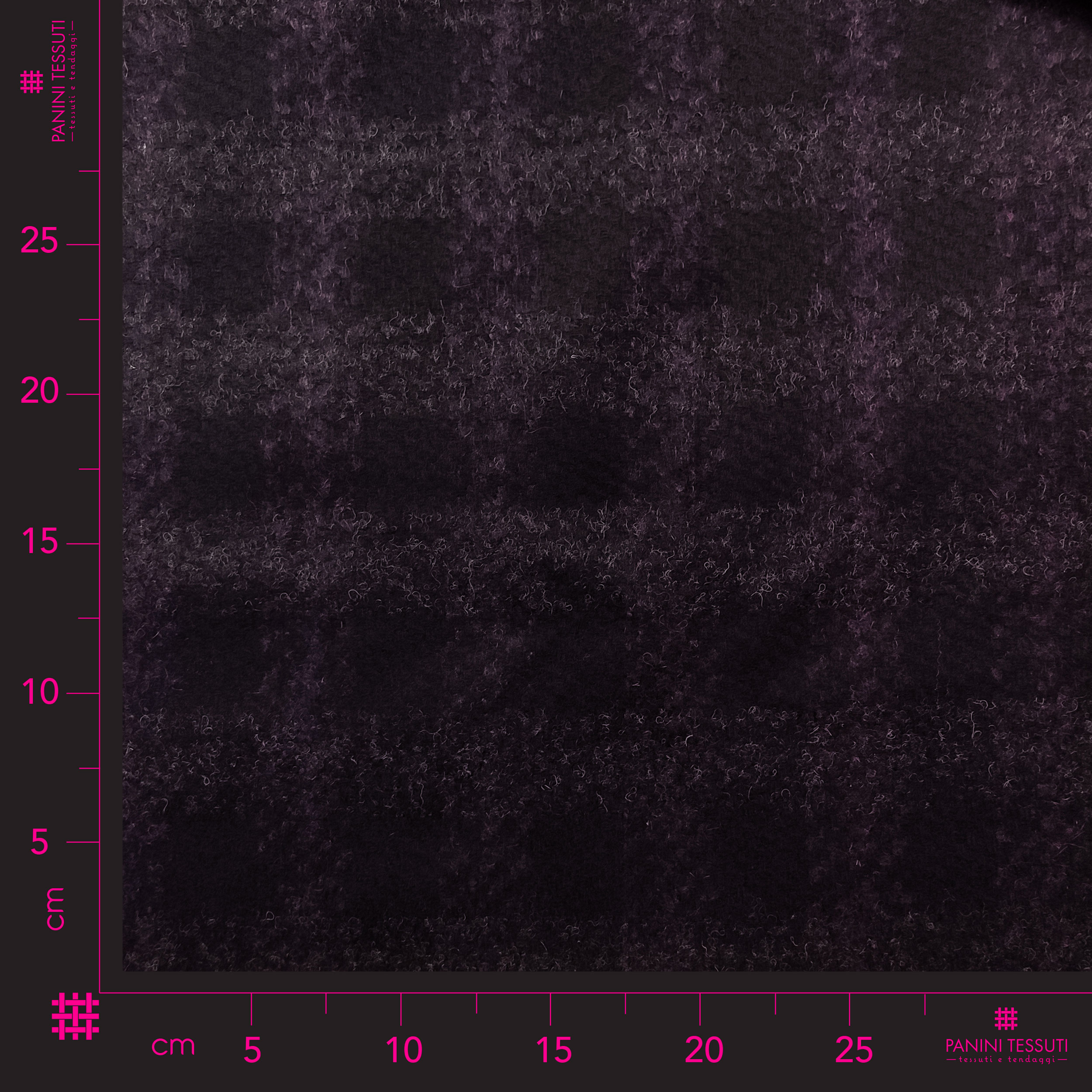 Scampolo Misto Lana Tartan Lilla Image