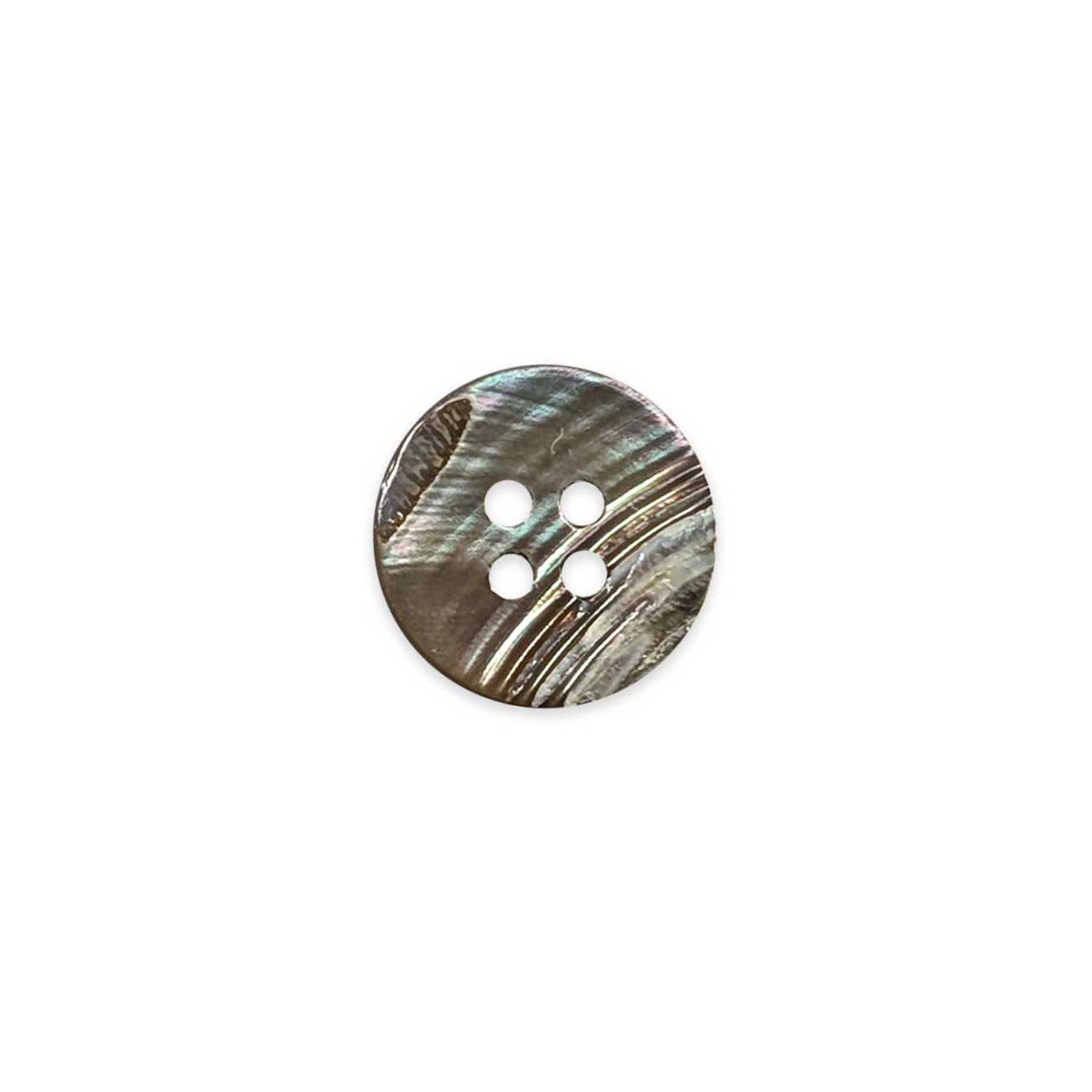 Mother-of-Pearl Button 4 Holes Caramel Lin 32 Image