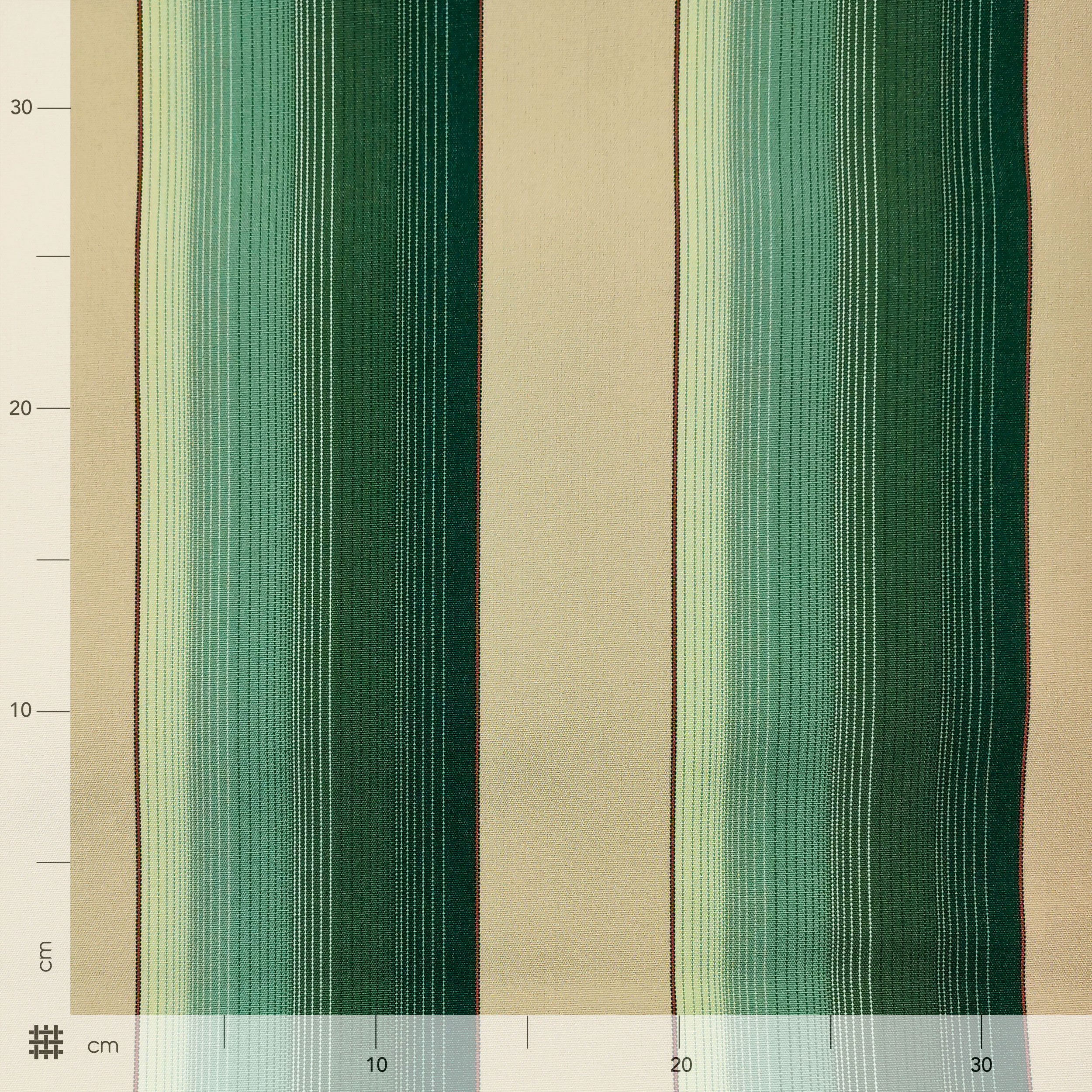 Awning Gradient Stripes Canvas Image