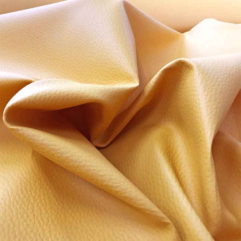 Découpe Faux cuir souple Moutarde 200x140 cm