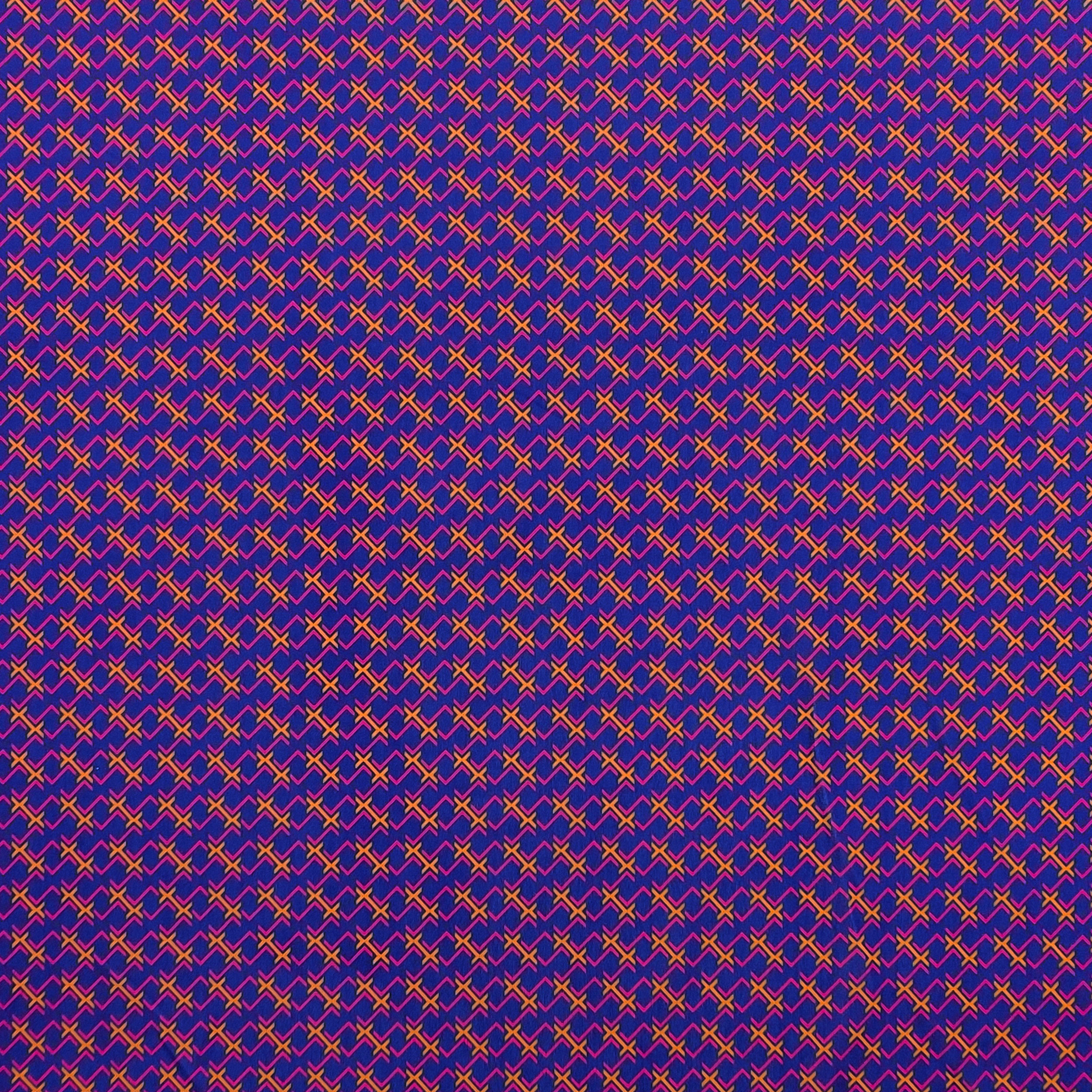 Tejido de punto Geometry Pattern Optical Coloured