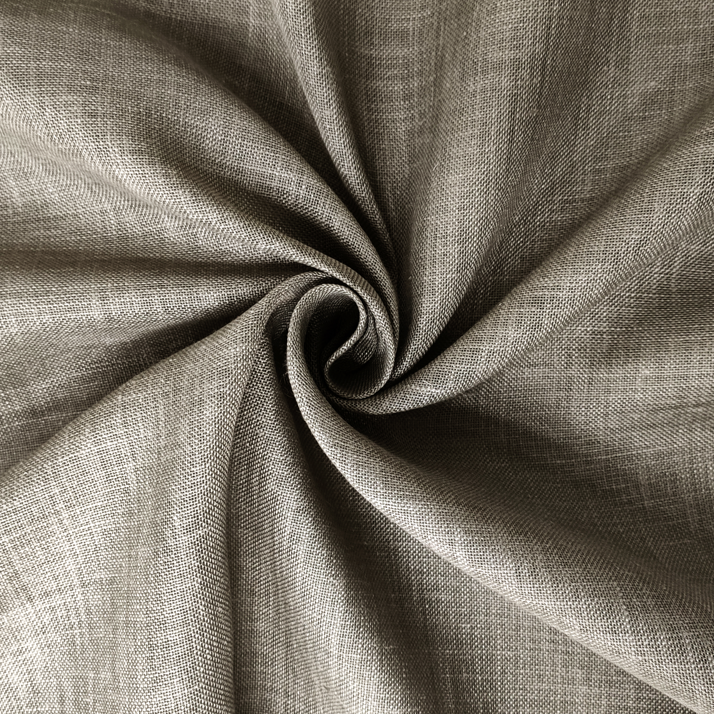 Linen Blend Curtain Fabric Image