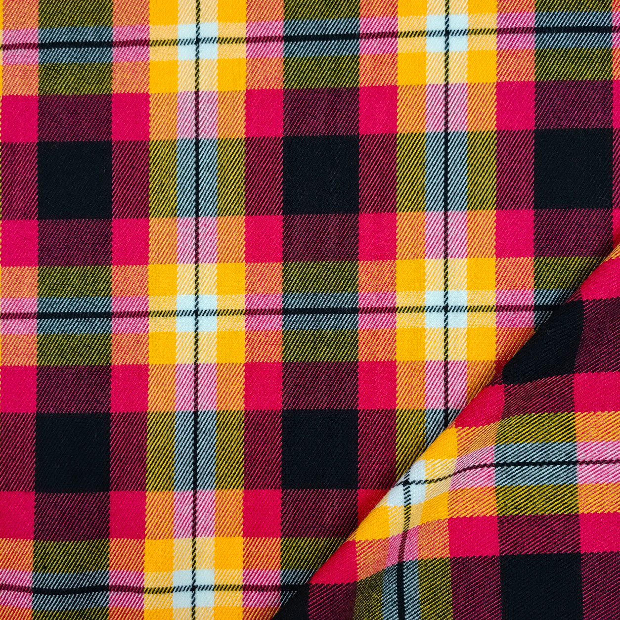 Dressmaking Tartan - Warm Tones Image