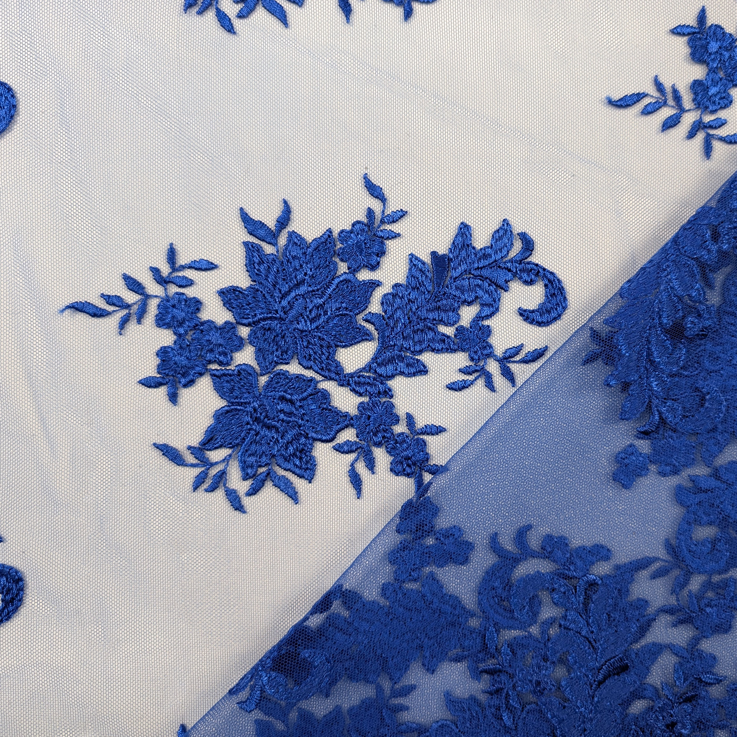 High Fashion Lace Double Edge Bluette Image