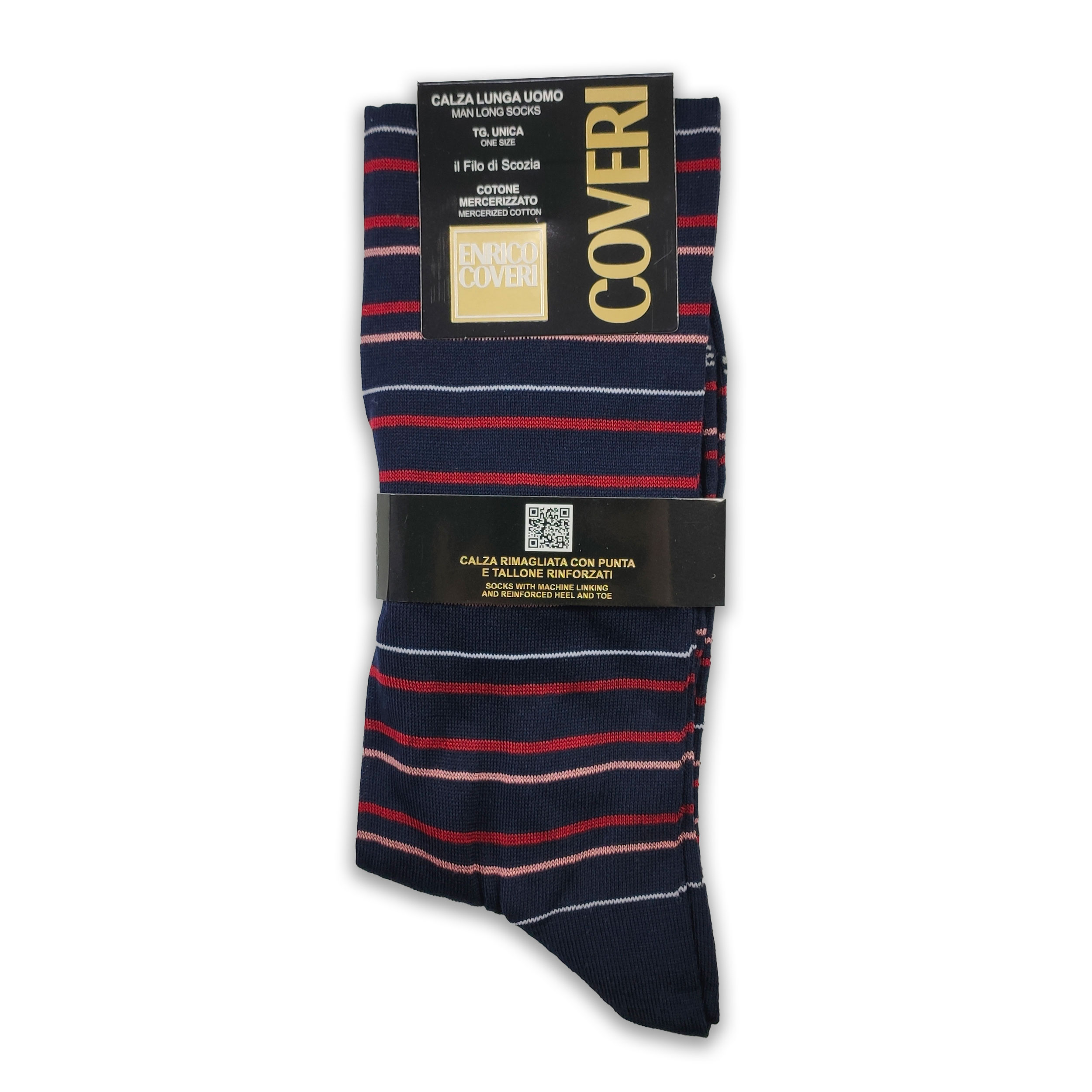 Men's Long Striped Socks Image