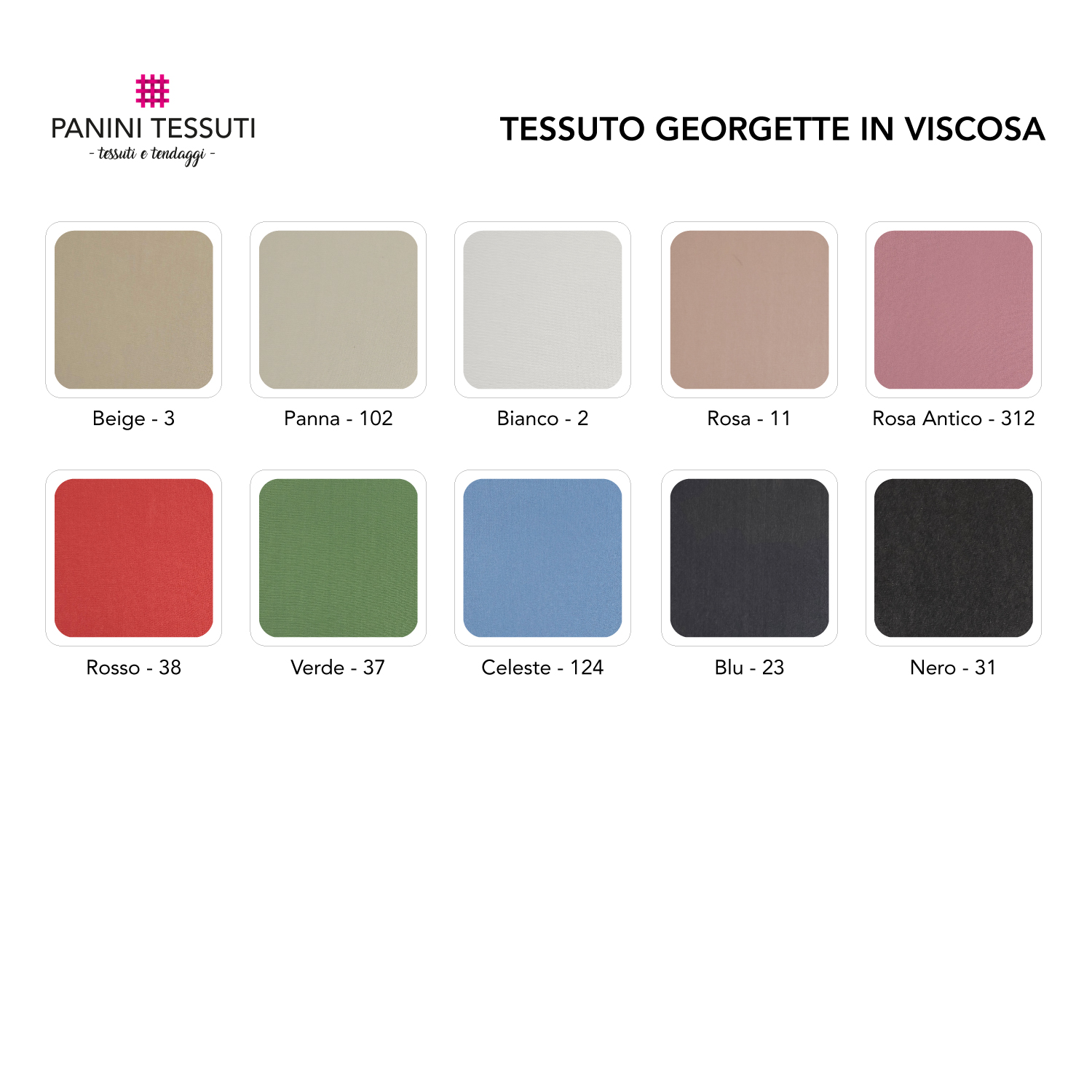 Viscose Georgette fabric Image