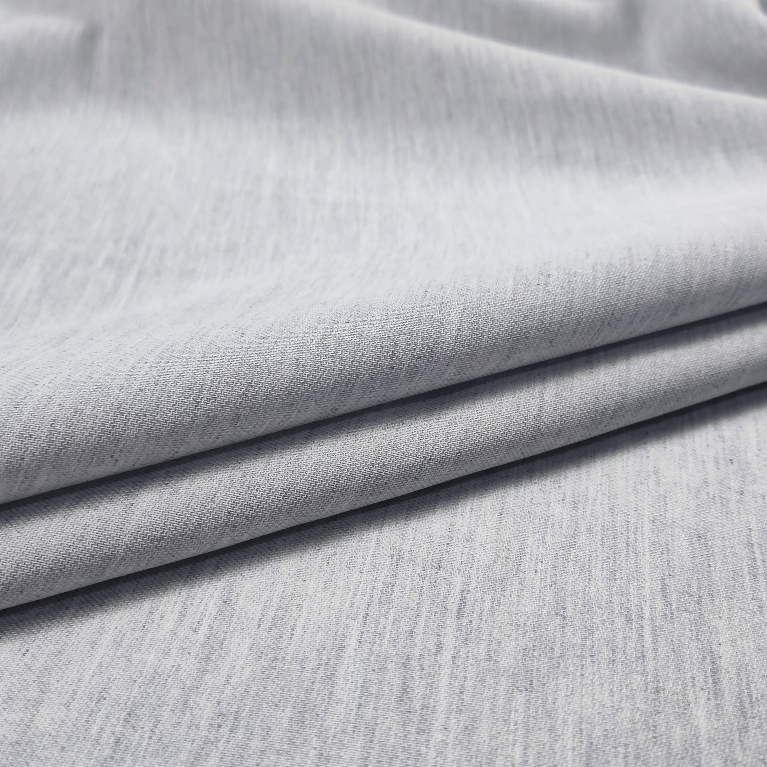 Tissu de rideau en fausse viscose gris Image