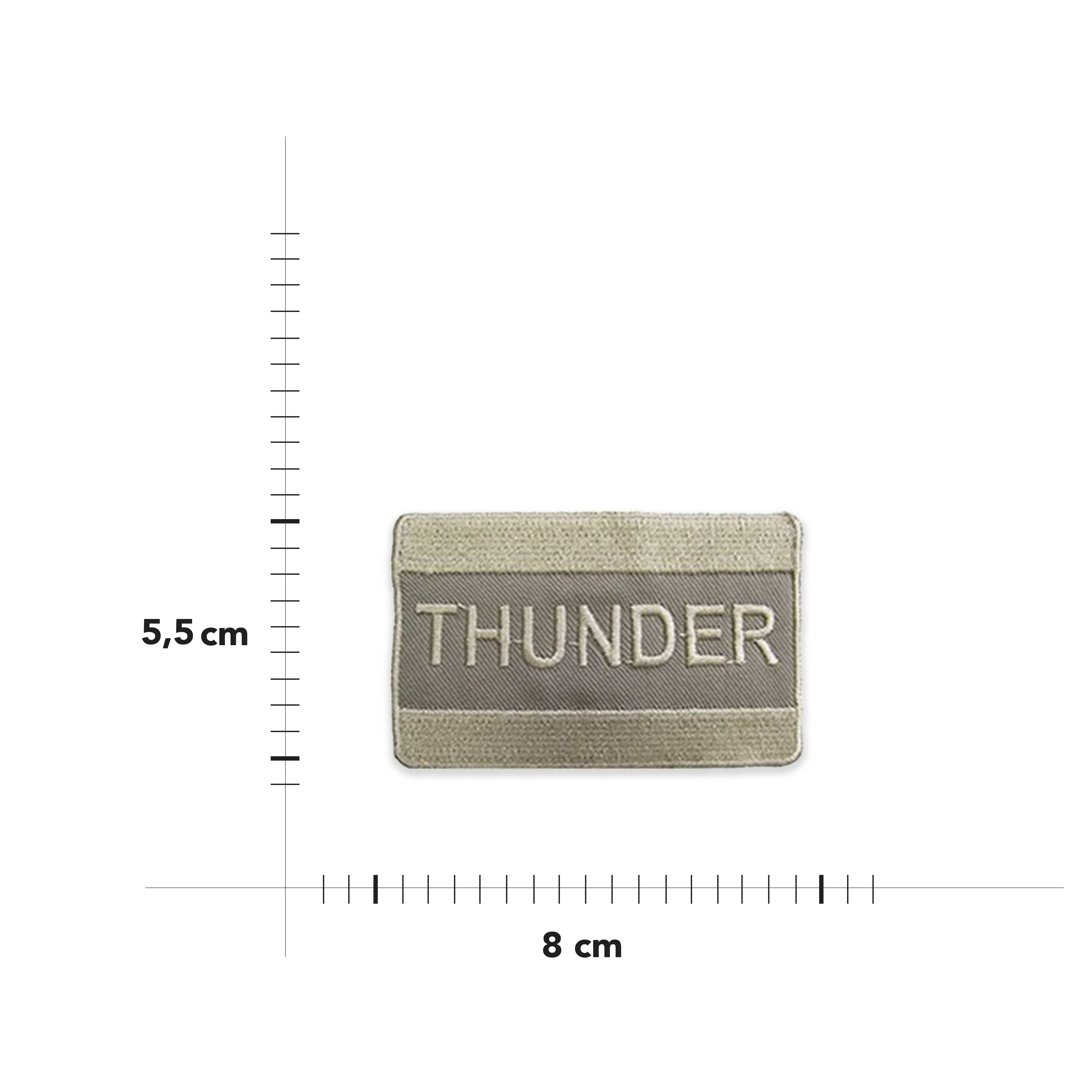 Thunder thermoadhesive application Image