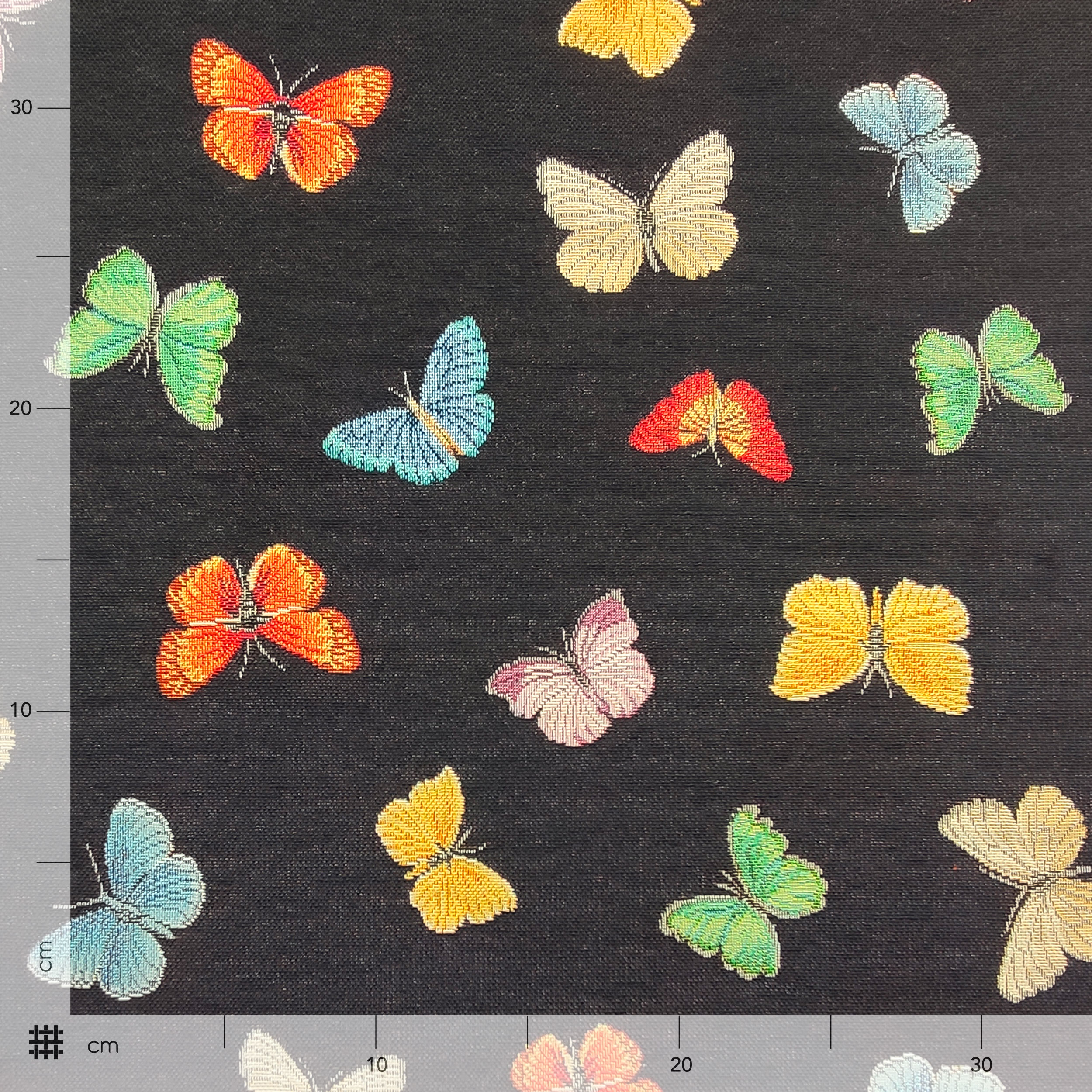 Tela Gobelin Mariposas de colores