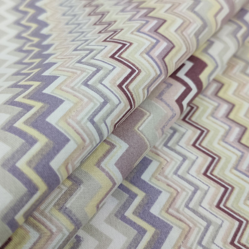 Multicolored Zig Zag Cotton