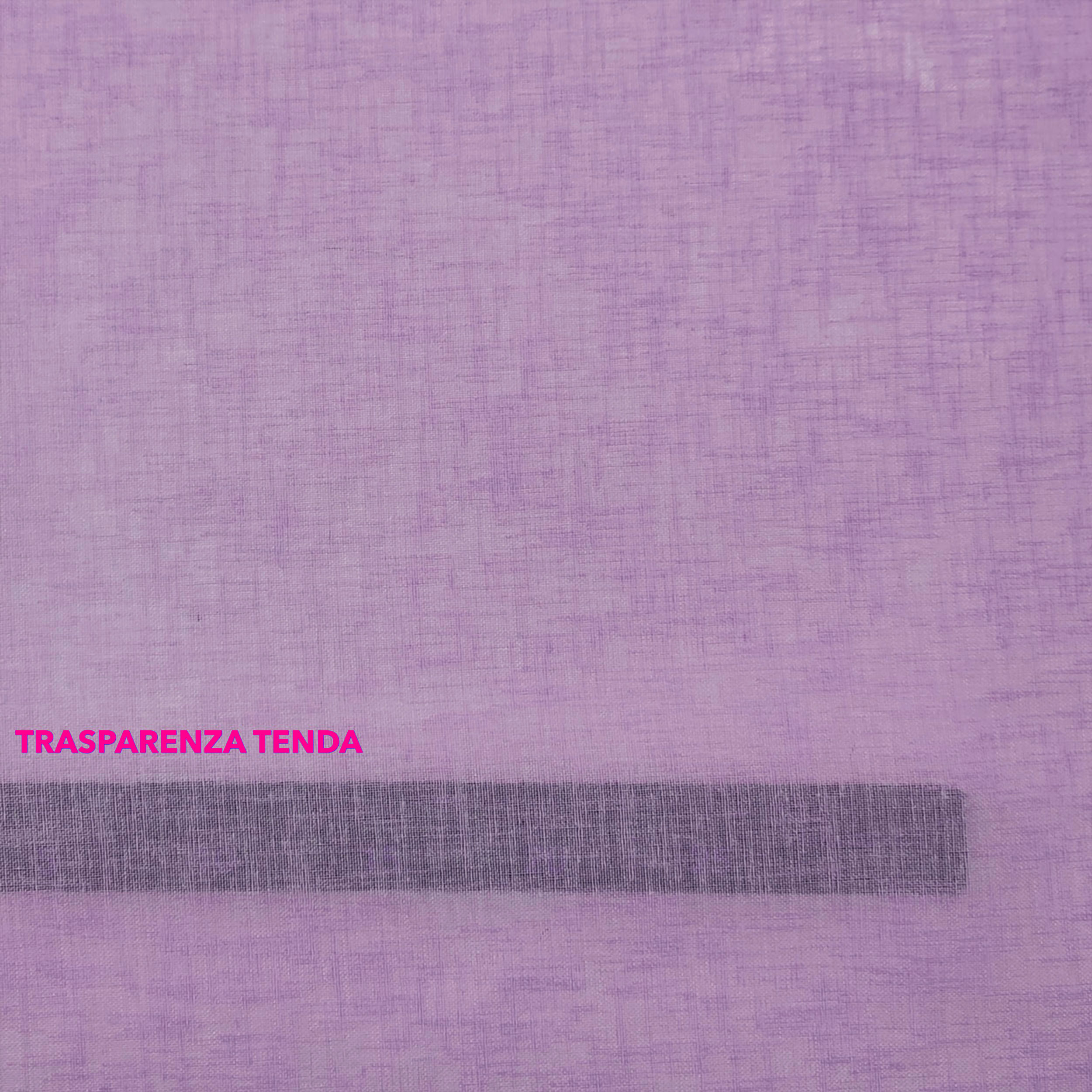 Tessuto Tenda Finto Lino Tinta Unita Lilla Image